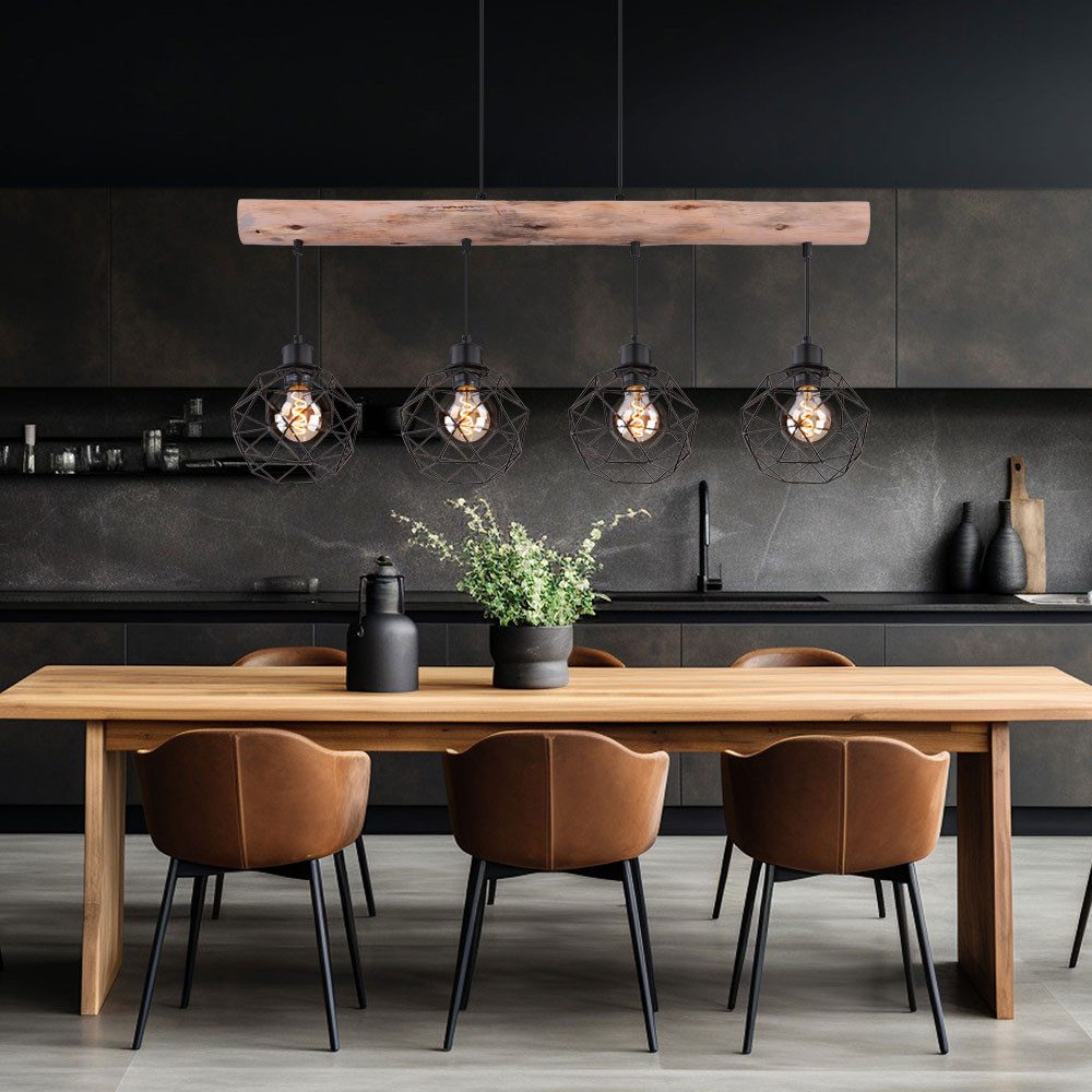 GLOBO LIGHTING Hängeleuchte, Leuchtmittel nicht inklusive, Pendelleuchte Hängeleuchte Deckenleuchte Esszimmerleuchte