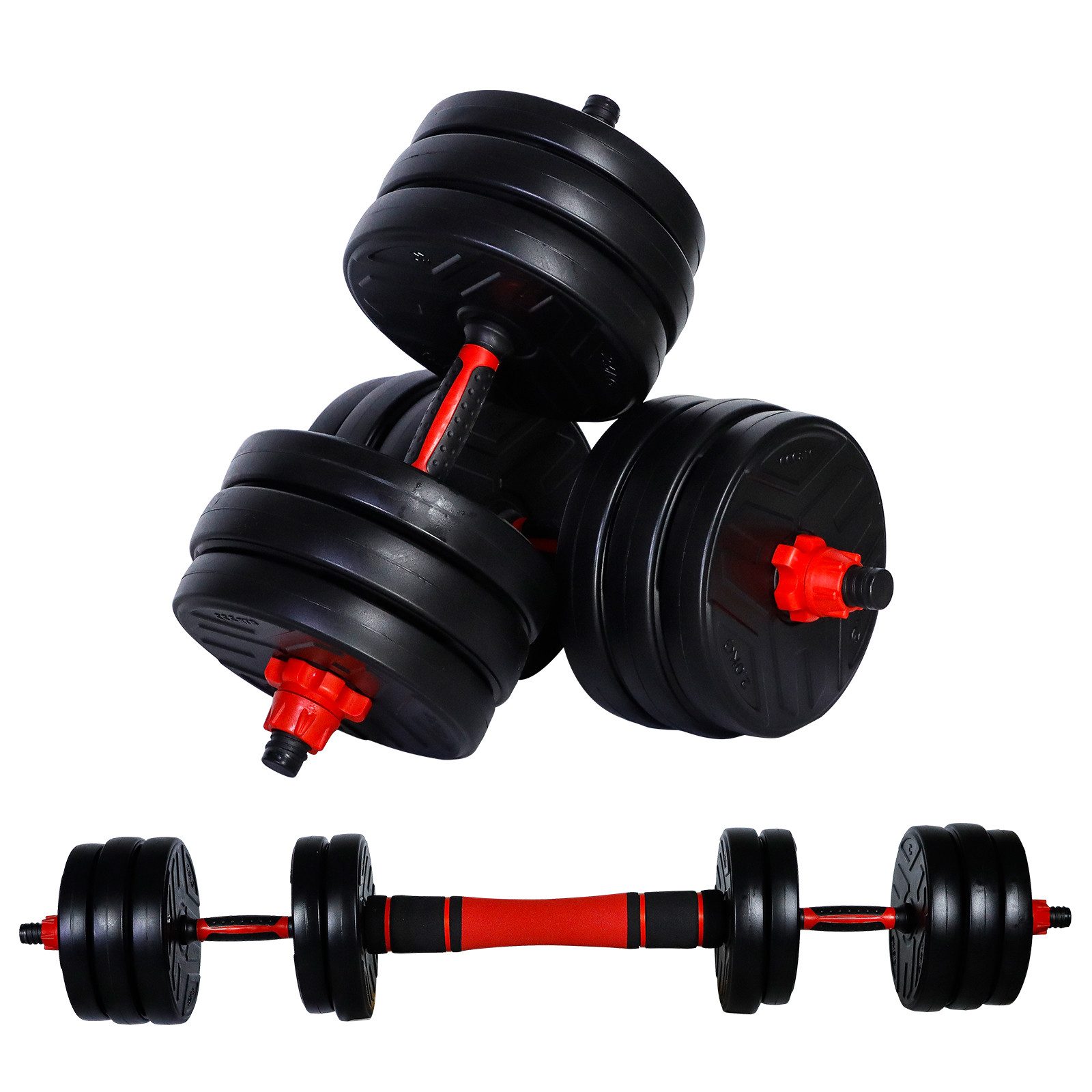 CCLIFE Hantel-Set Hantel Kurzhantel set Dumbbell verstellbar 20/25/30/40kg