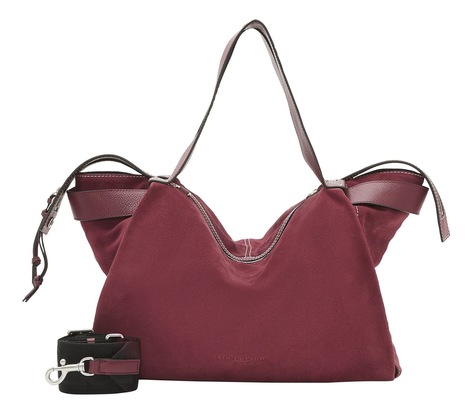 Schultertasche Gray5 Suede