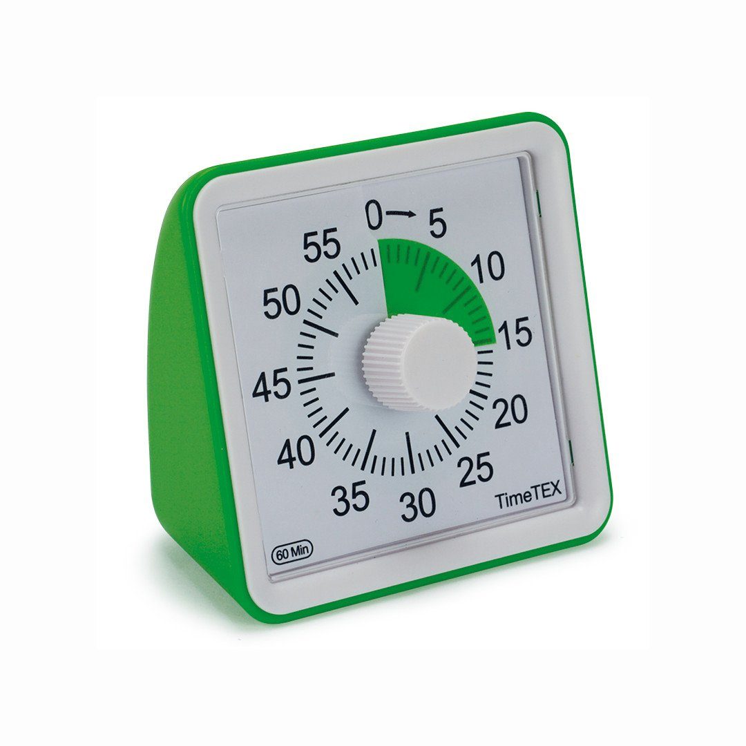 grün TimeTEX Zeitdauer-Uhr Eieruhr TimeTEX "lautlos" compact