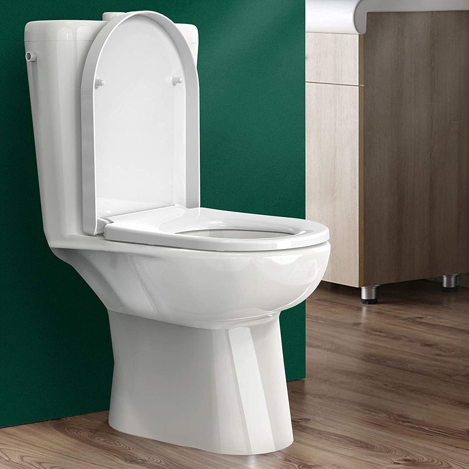 OKWISH WC-Sitz Klodeckel WC Deckel Toilettendeckel günstig online kaufen