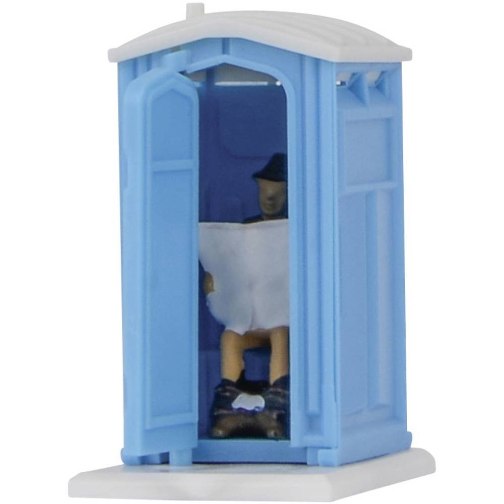 Viessmann Modelleisenbahn-Set H0 Baustellen-Toilette, bewegt