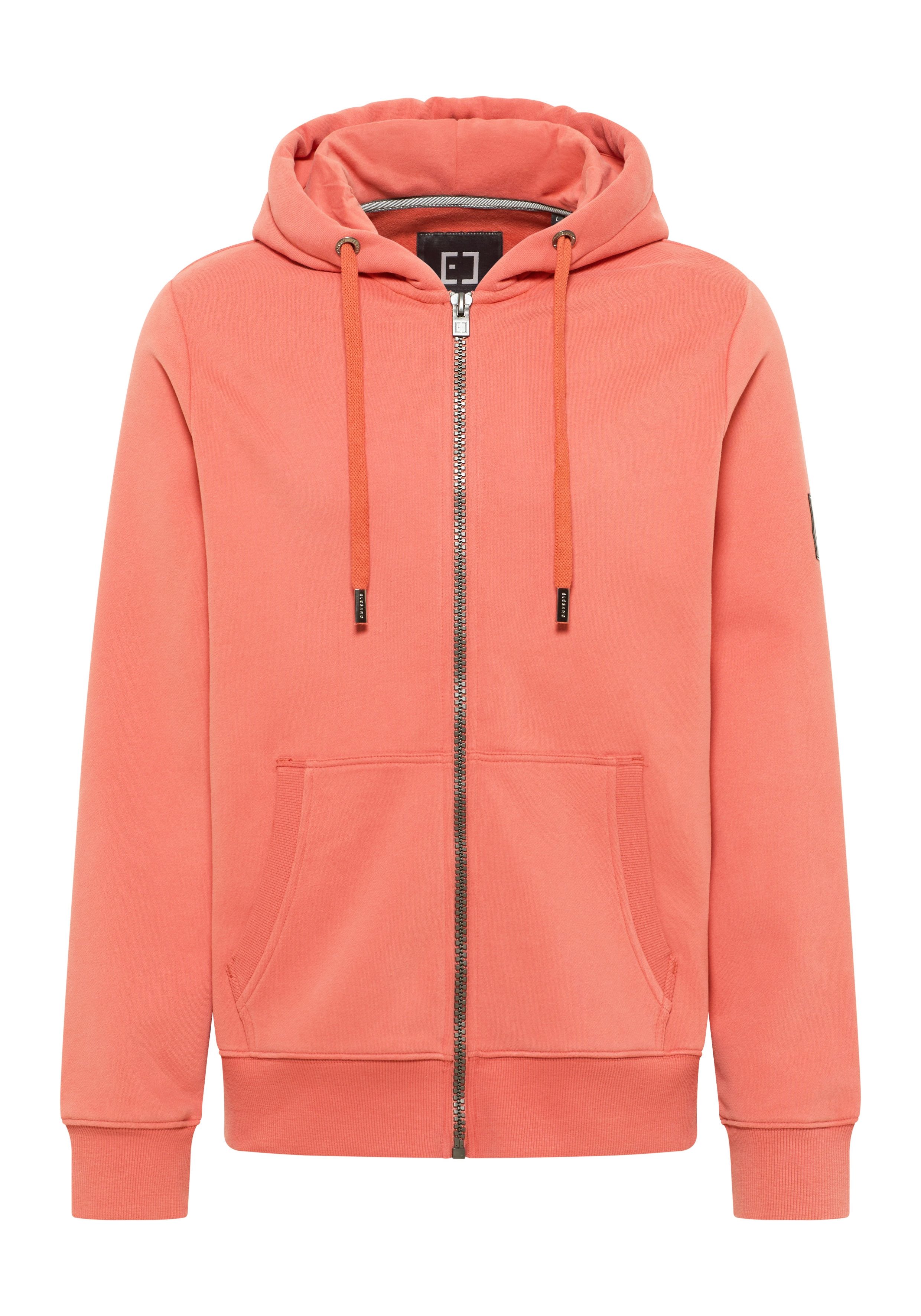 Elbsand Sweatjacke Mats Herren Stehkragen, Kängurutasche, normal geschnitte günstig online kaufen