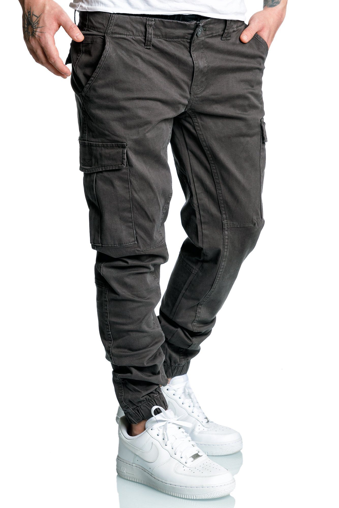 REPUBLIX Cargohose William Herren Cargo Jogger Chino Hose Jeans – Bild 3 von 5