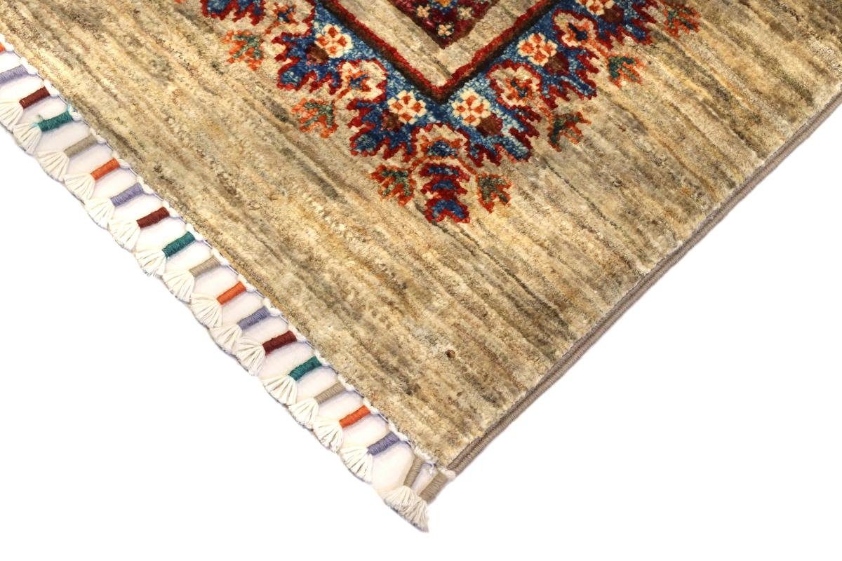 Nain rechteckig, Handgeknüpfter Orientteppich Bakhtiari Arijana Trading, mm 5 Orientteppich, 81x109 Höhe: