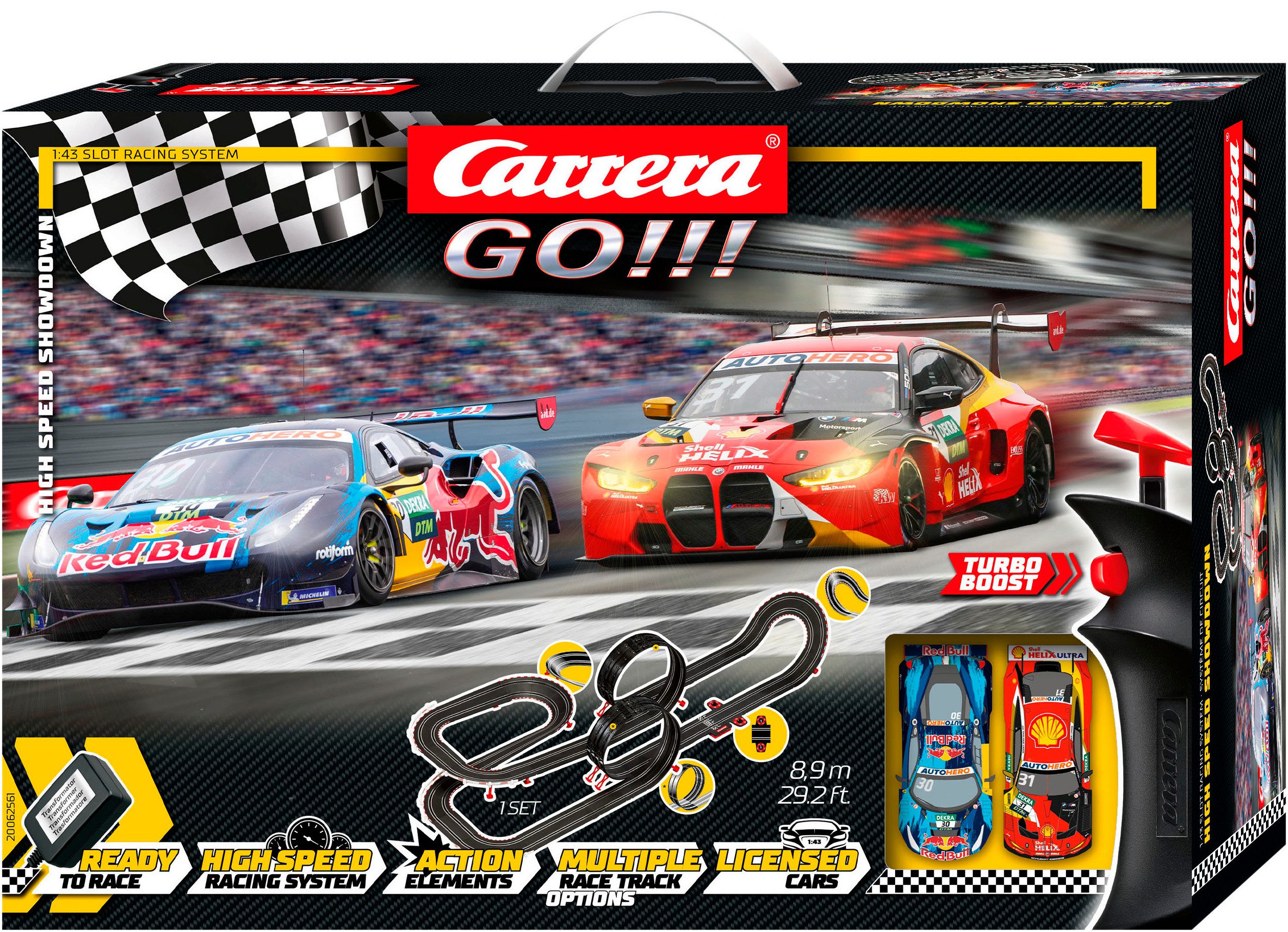 Autorennbahn Carrera GO!!! - DTM High Speed Showdown