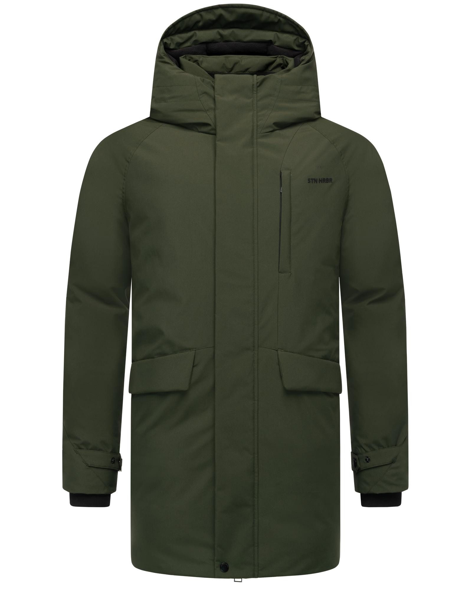 Stone Harbour Wintermantel Emriis XX Warmer Herren Mantel mit Magnet-Knöpfe günstig online kaufen