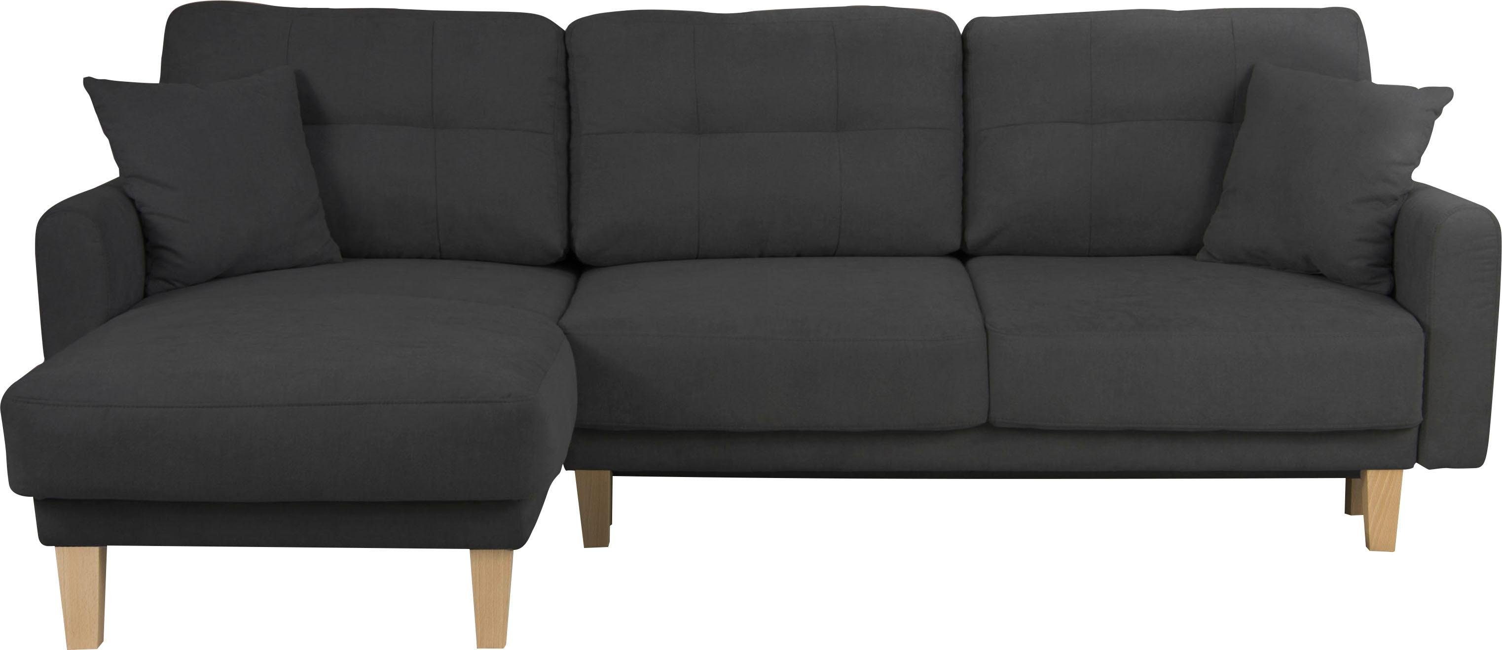Home affaire Ecksofa TRIPLO optionale Schlafsofa mit Bettkasten, Maße B/T/H günstig online kaufen