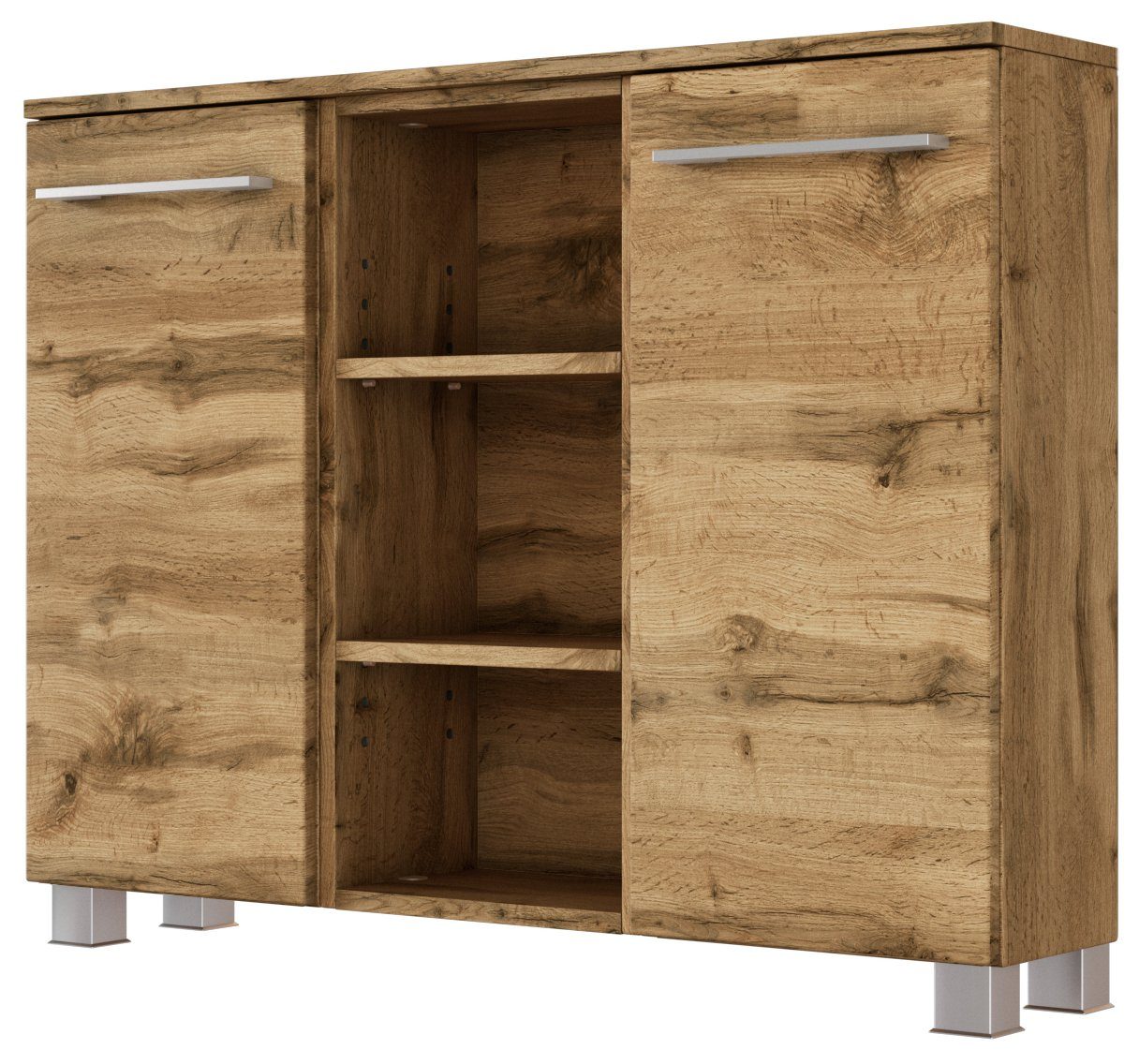 Sideboard 90 LIVORNO von Held Möbel Wotan Eiche günstig online kaufen