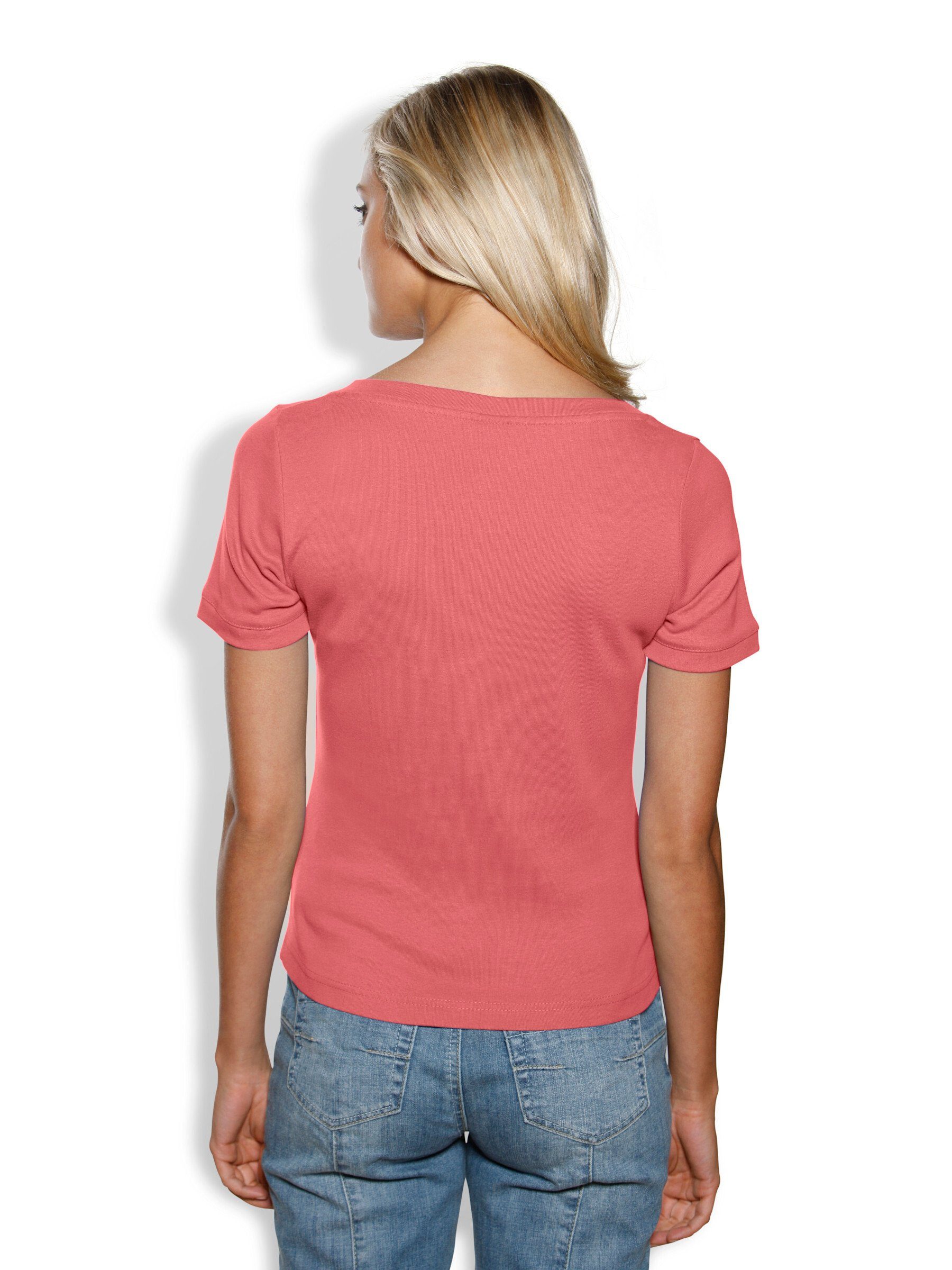 heine T-Shirt Carré-Shirt Kurzarm – Bild 3 von 5