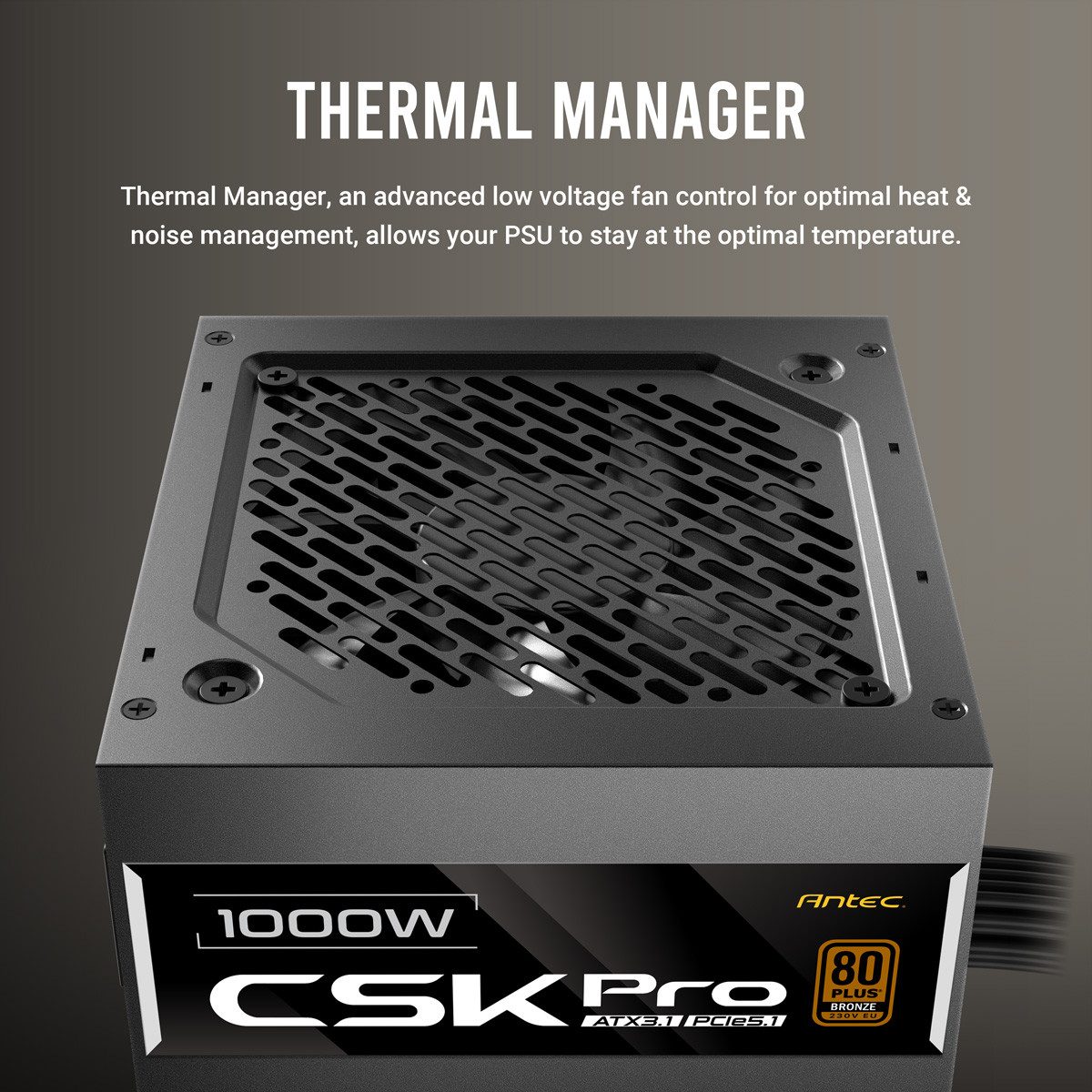 Antec CSK1000 PRO ATX3.1 Netzteil 1000W PC-Netzteil