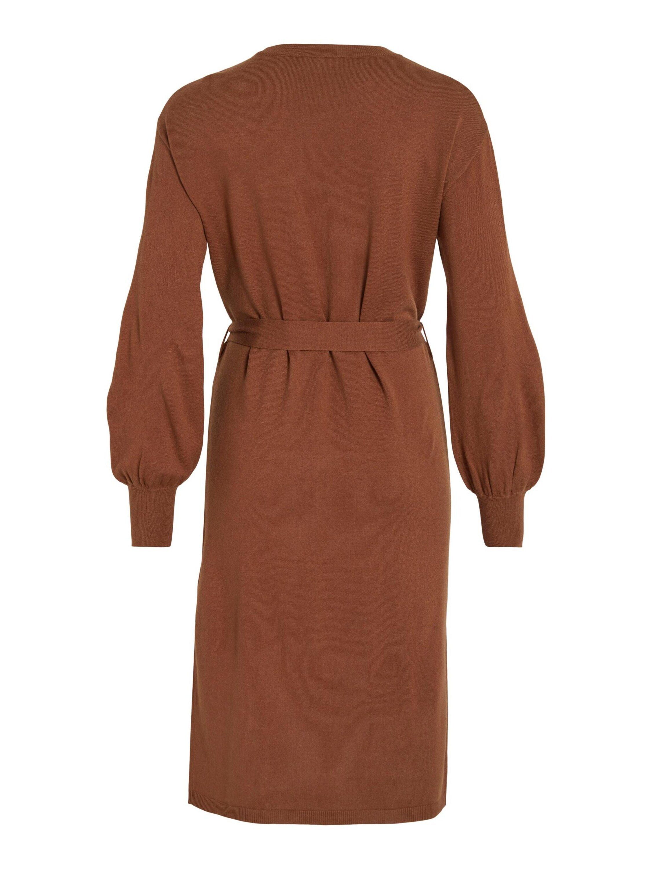 Vila Strickkleid VIRICKY (1-tlg) Drapiert/gerafft günstig online kaufen