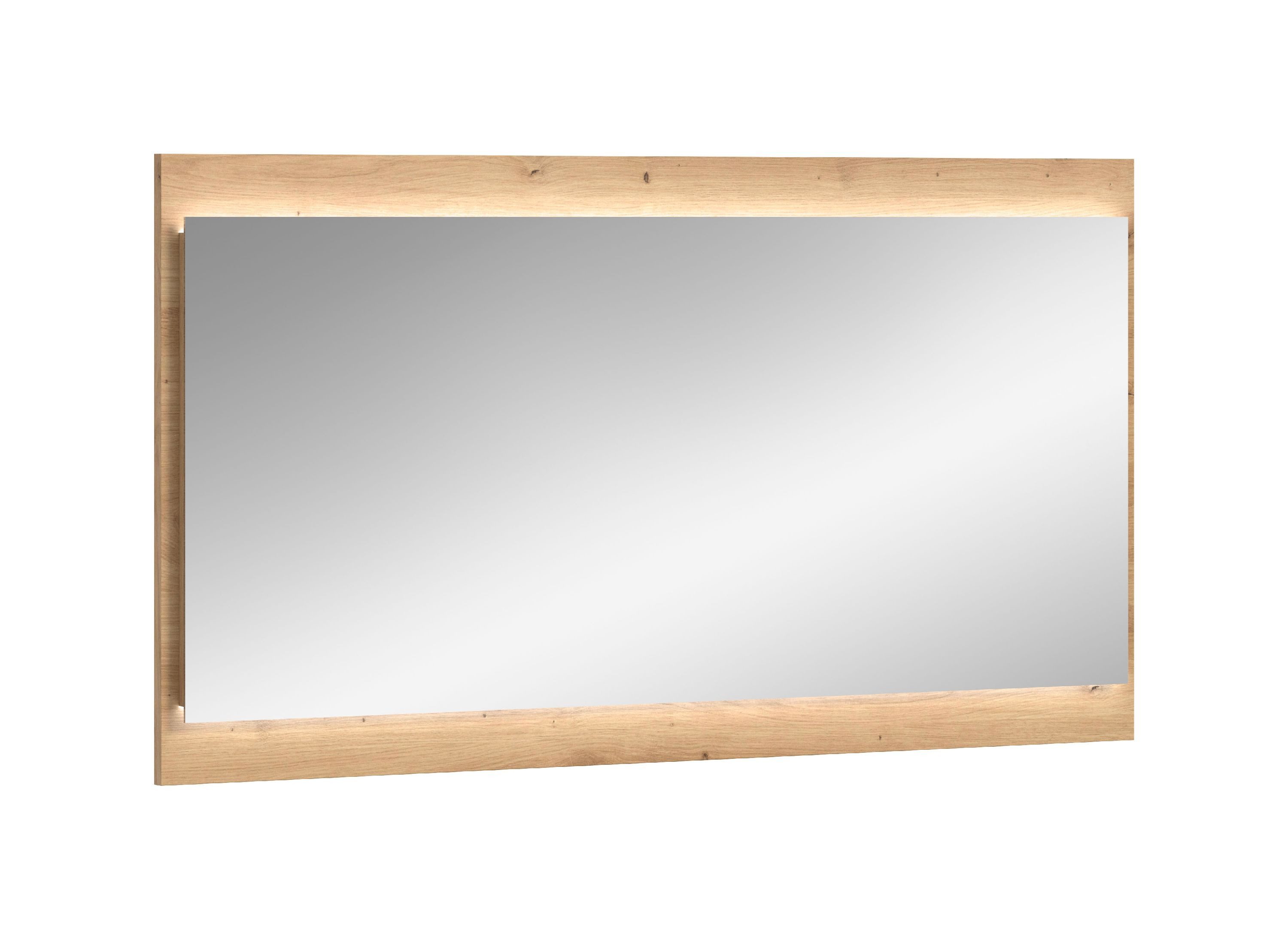 xonox.home Garderobenspiegel, Artisan Oak Nachbildung Melamin beschichtet modern 60x110x6 cm
