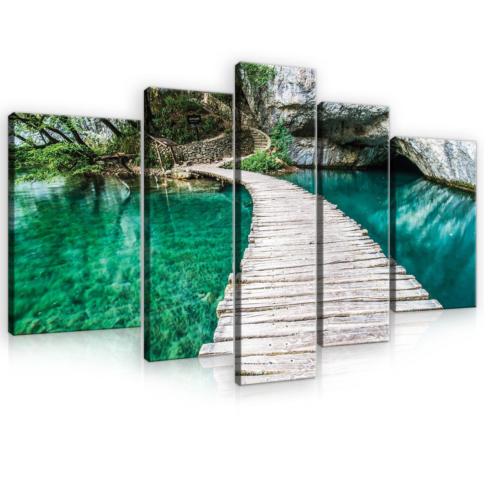Wallarena Leinwandbild SET Bilder XXL Wanddeko günstig online kaufen