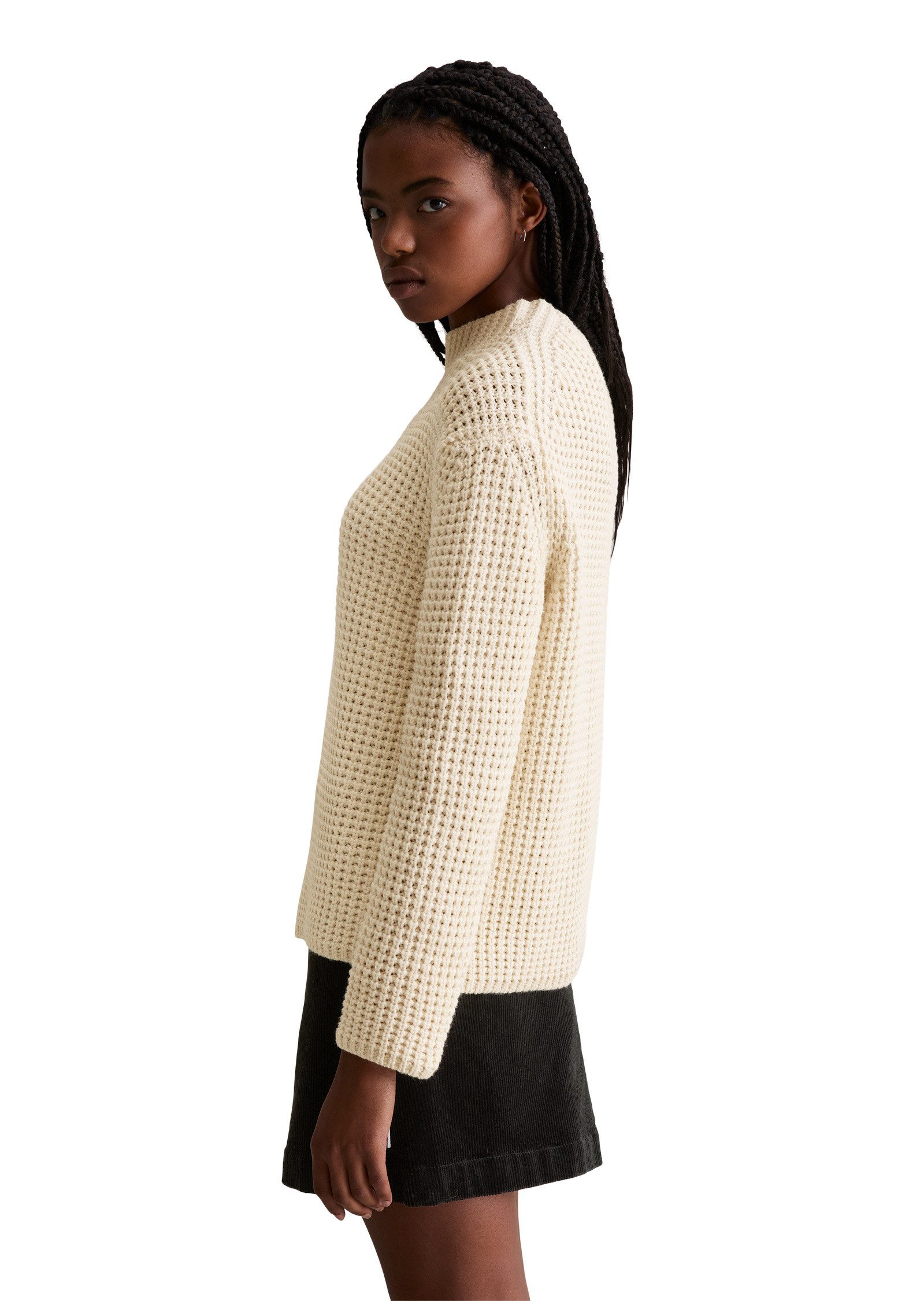 Marc O'Polo DENIM Strickpullover aus Organic Cotton-Mix günstig online kaufen