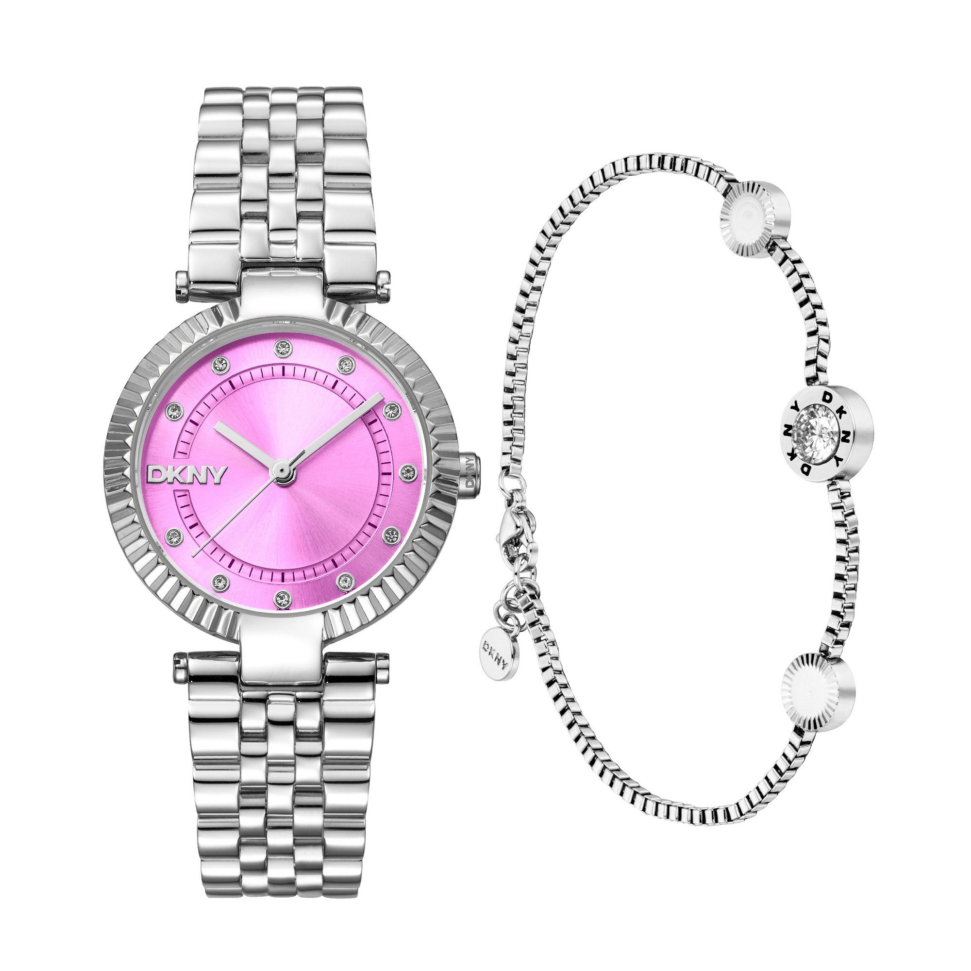 Quarzuhr Essential Glitz Watch Set DK1L042M0045
