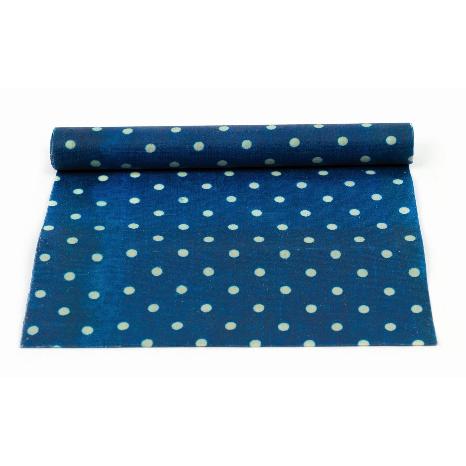 El Puente Bienenwachstuch Bienenwachstuch-Rolle "Dots", Handmade, Bio, Handmade