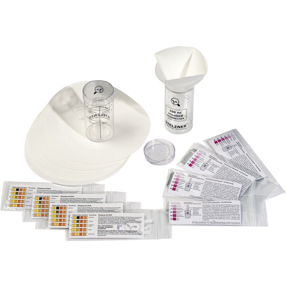 Stelzner Bodentest Stelzner 8203 Bodenanalyse-Set pH-Wert
