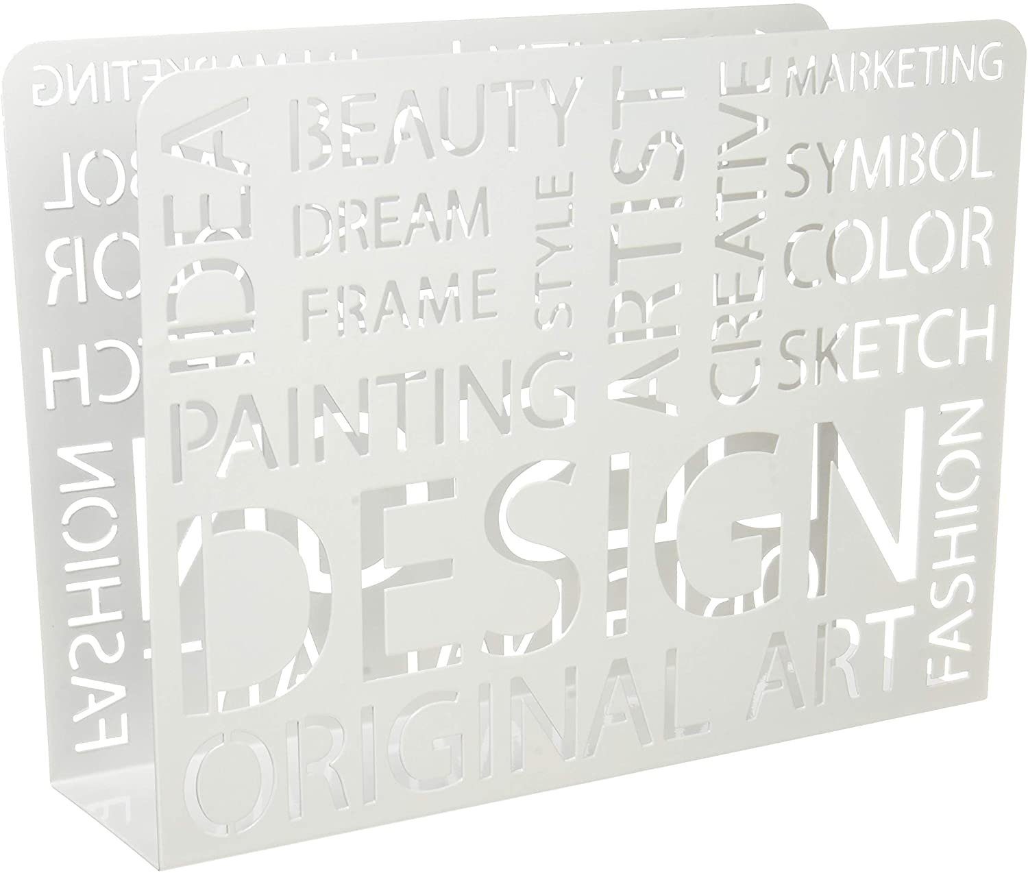 HAKU Zeitungsständer HAKU Möbel Zeitungsständer - weiß - H. 26cm x B. 35cm günstig online kaufen