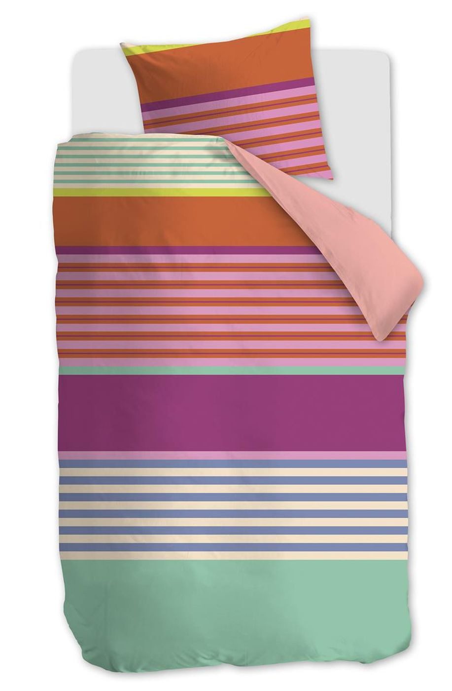 Oilily Bettwäsche Carly_Multi_DE_UV_135x200 1 Bettbezug, 1 Kissenbezug 135 x 200 cm + 1x, 2 teilig, Bettbezug Kopfkissenbezug Set kuschelig weich hochwertig