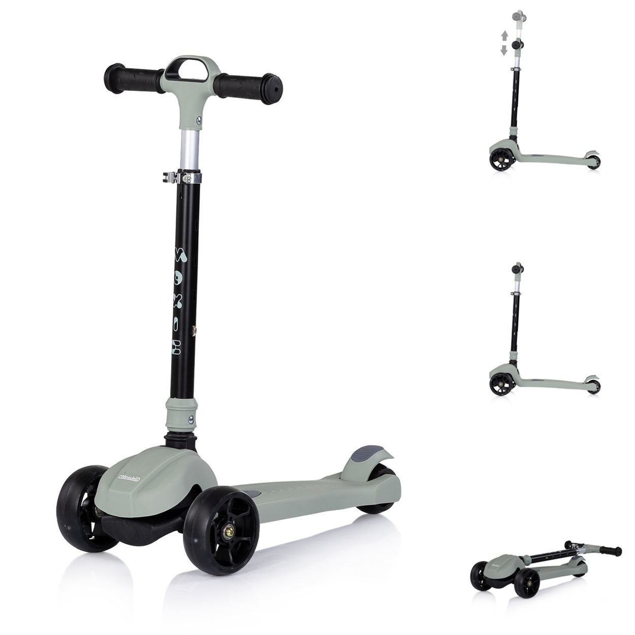 Cityroller Kinderroller Moxie Musik Licht