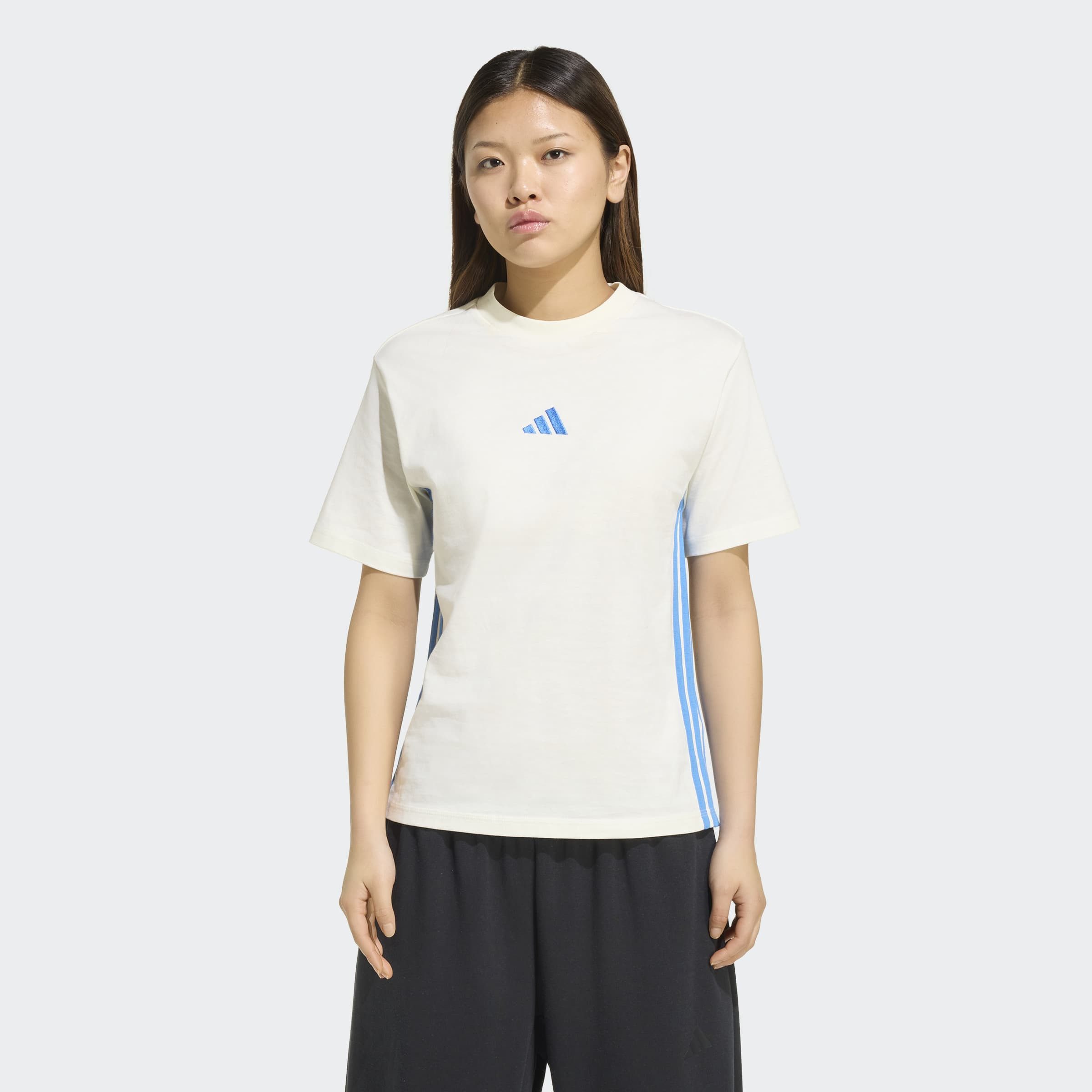 adidas Sportswear T-Shirt ESSENTIALS 3-STREIFEN COTTON günstig online kaufen