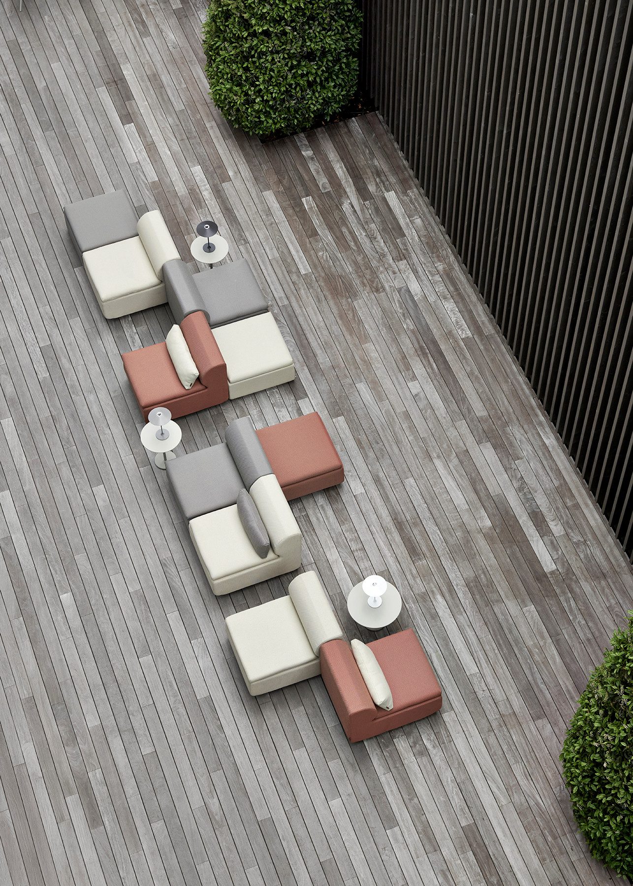 blomus Ablagetisch -STAY- Garten Beistelltisch, Outdoor-Gartentisch: Modernes Design, Korrosionsbeständig