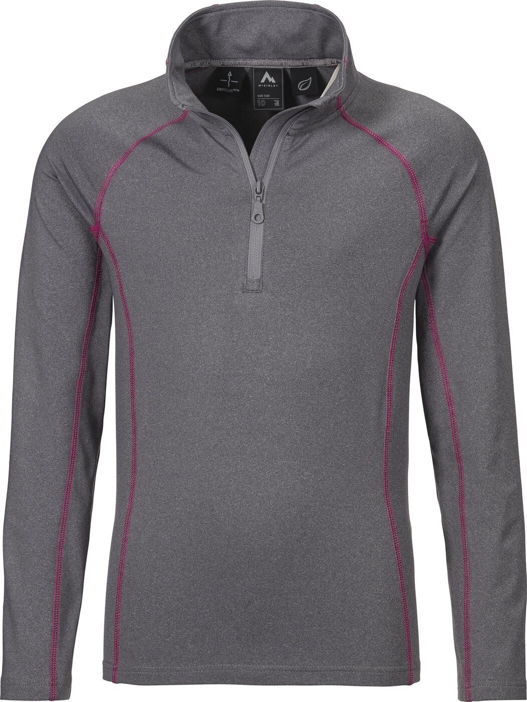 McKINLEY Rollkragenpullover Ki.-Shirt Rio MELANGE/PINKDARK