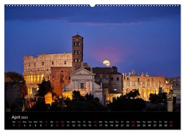CALVENDO Wandkalender Rome and the Stars (Premium-Calendar 2023 DIN A2 Landscape)