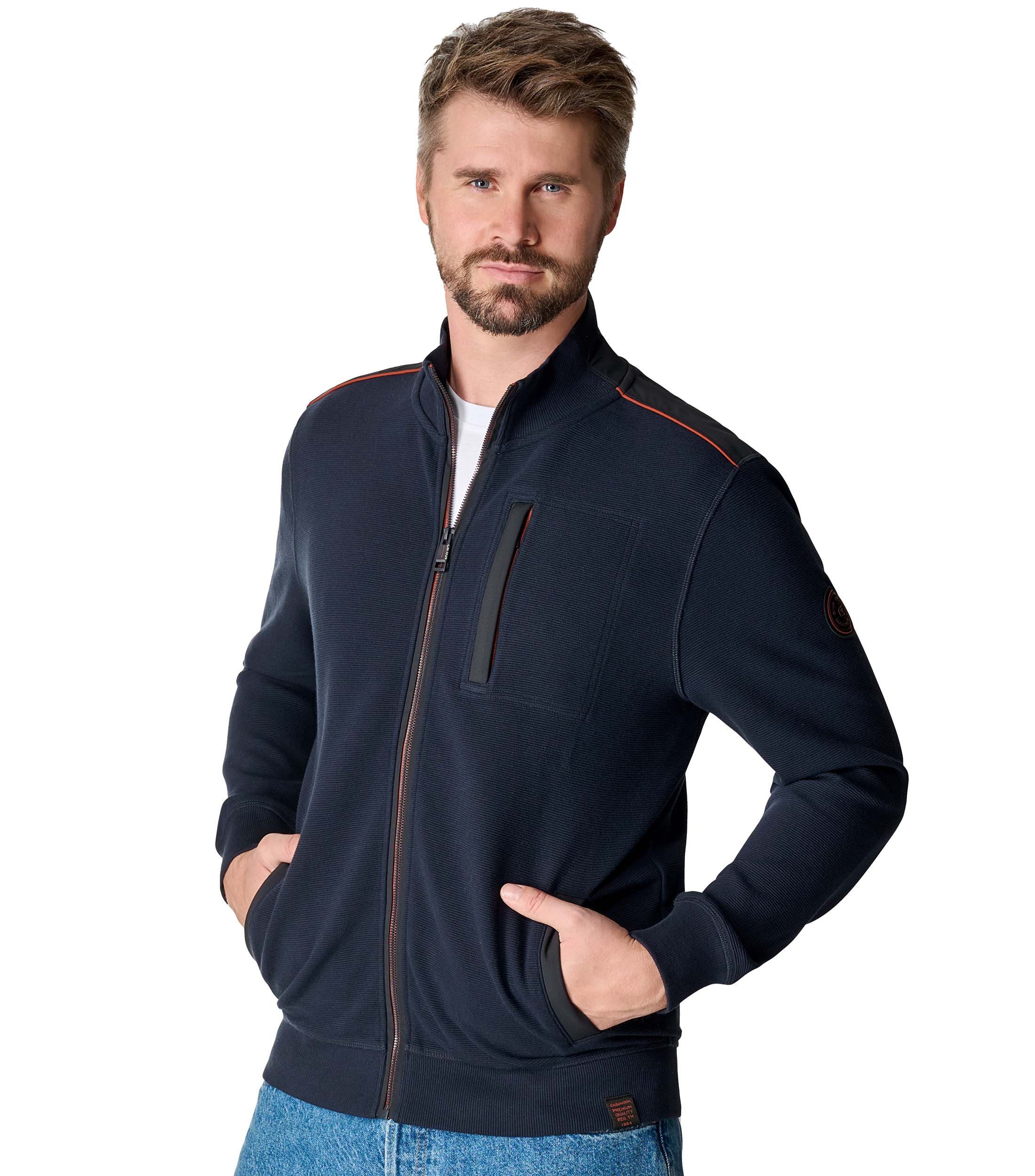 Sweatjacke CASAMODA Sweatjacke uni