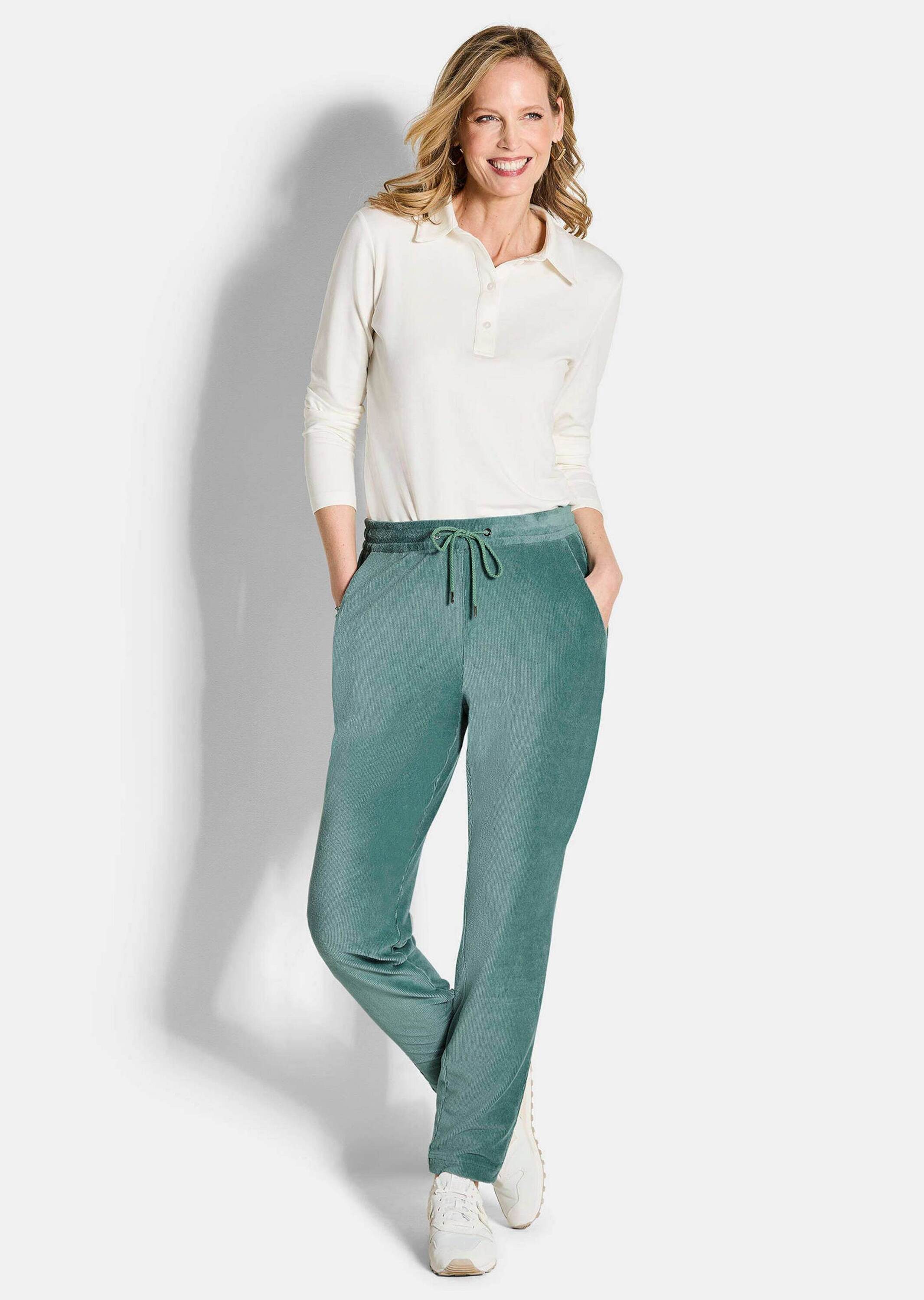 GOLDNER Stoffhose Joggpants SARA aus weichem günstig online kaufen