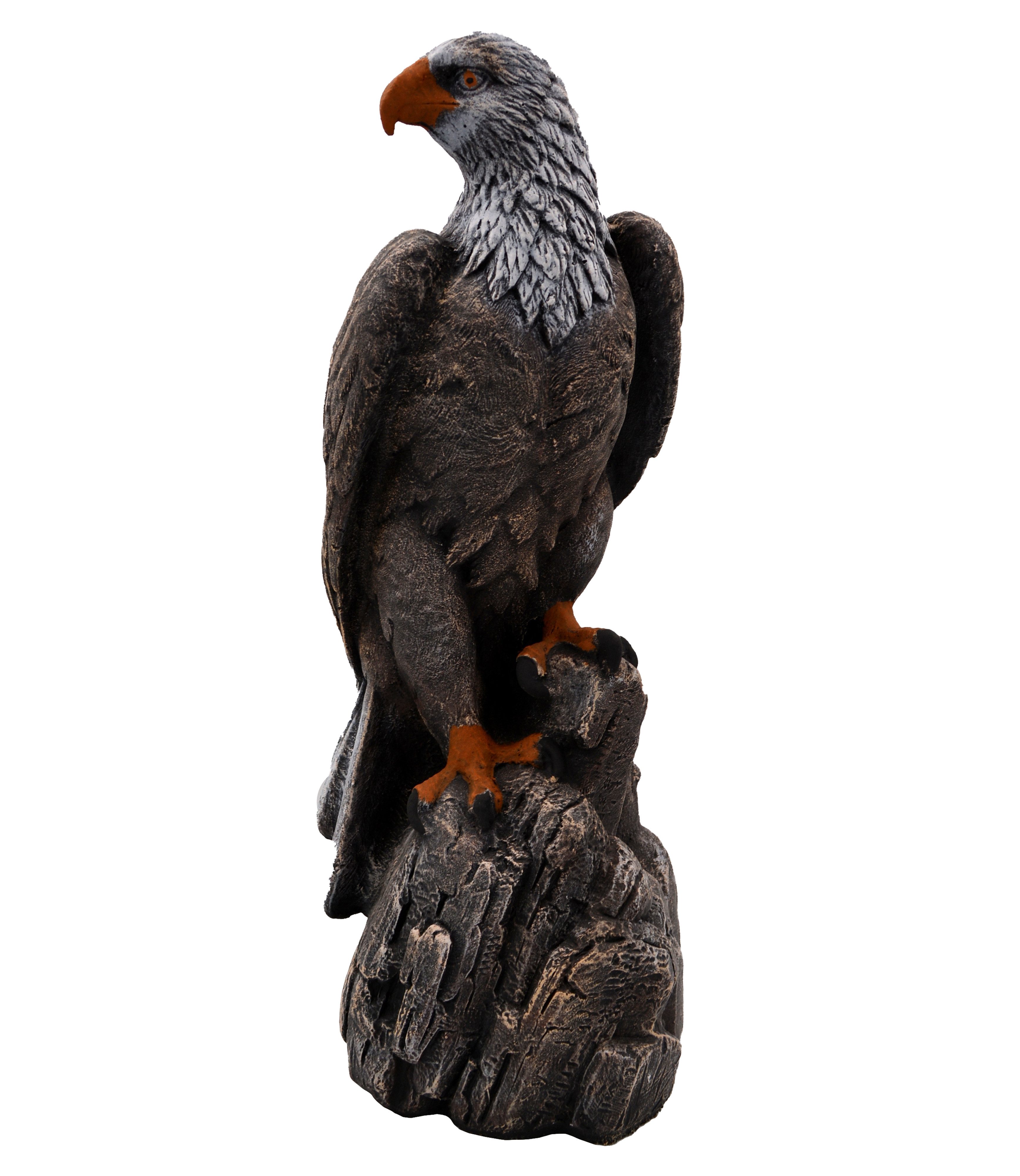 gartendekoparadies.de Gartenfigur Mächtiger Adler, Steinadler, Steinfigur, günstig online kaufen
