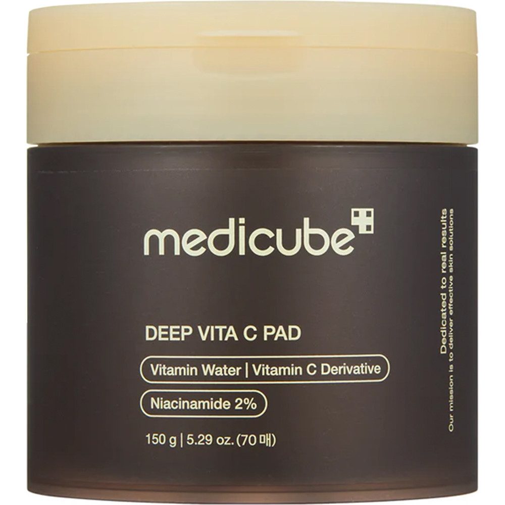Medicube Gesichtspflege DEEP VITA C PAD, intensive Aufhellung & Anti-Pigment-Wirkung