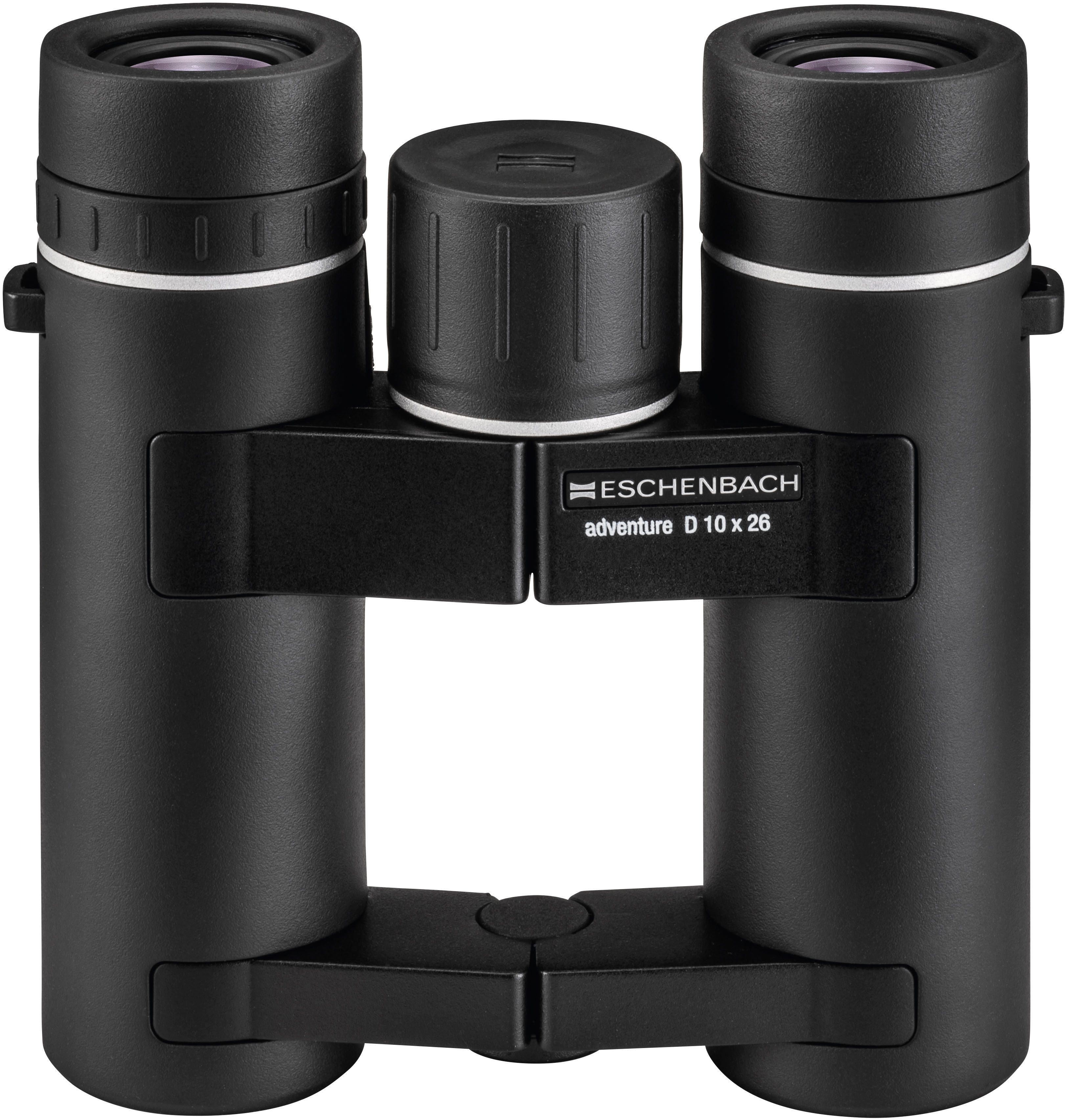 Eschenbach Optik adventure 10 x 26 Fernglas (Kompakt, leicht & robust mit Brillenträger-Okularen)