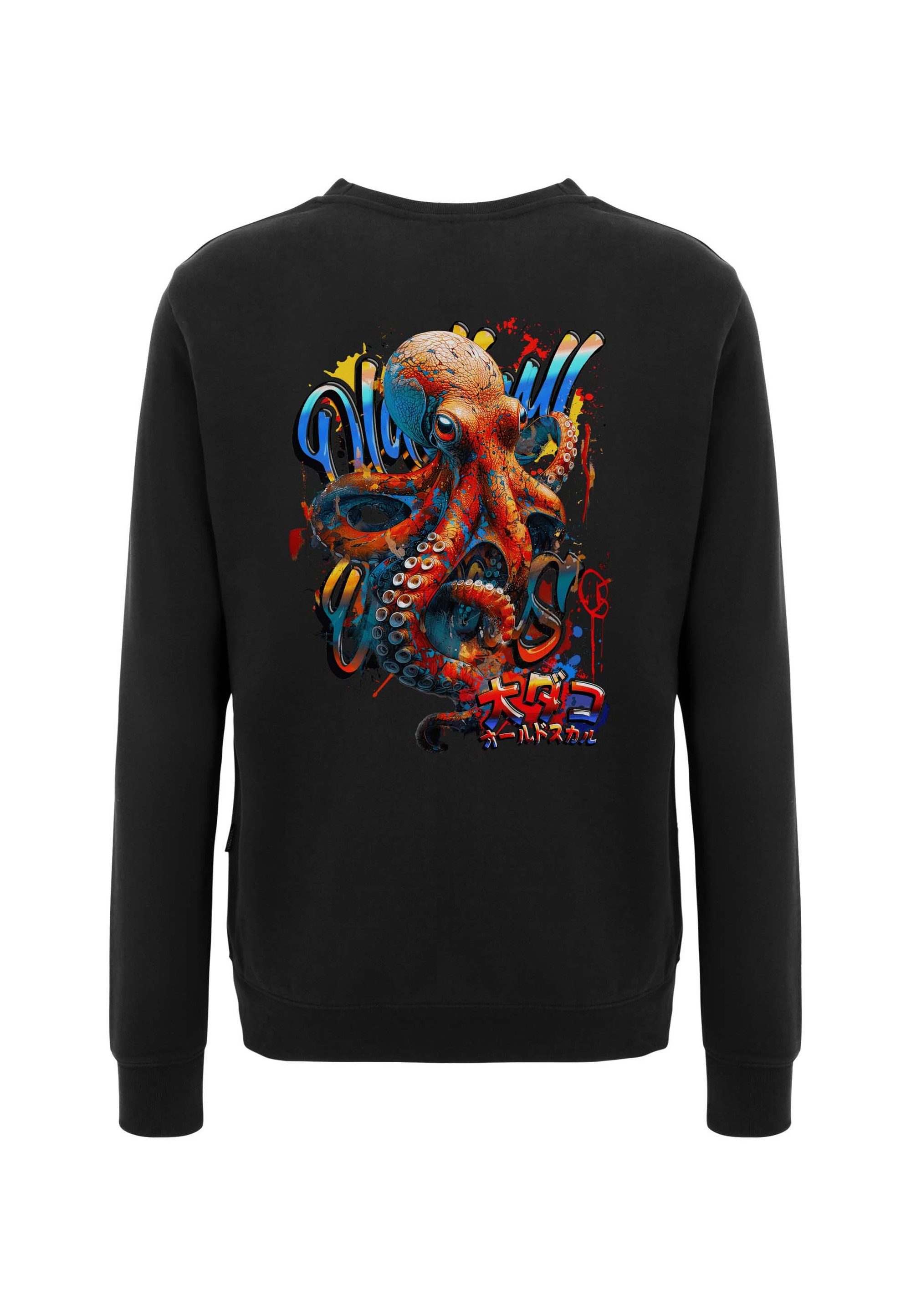 Oldskull Sweatshirt Wrldvibe Tentacle Spectacle Logo Graphic Grenzenlose Kr günstig online kaufen