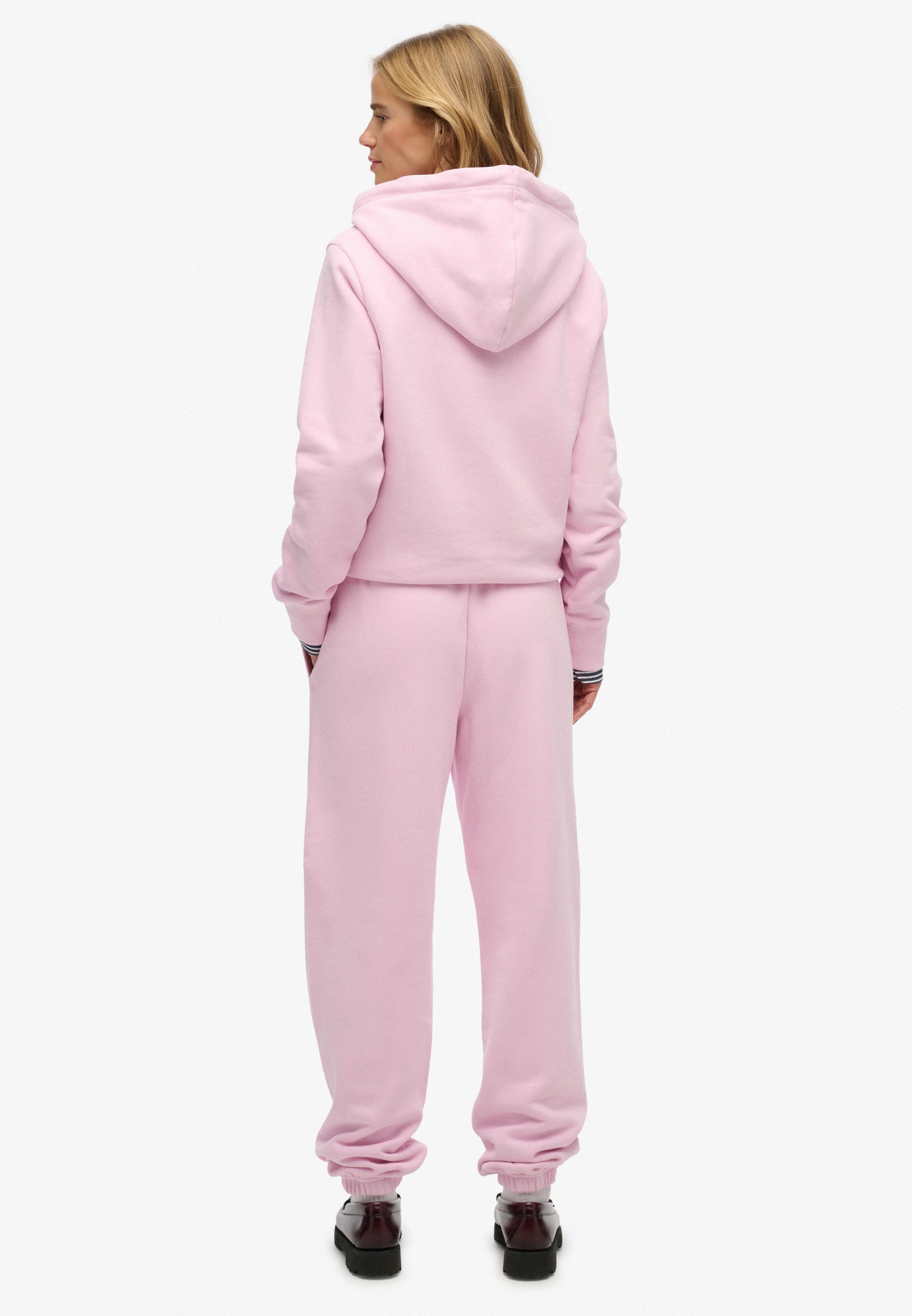 Superdry Sweathose Essential Logo Jogger Hb lockere Passform, aus Baumwolle, mit Kordel und Gummizug