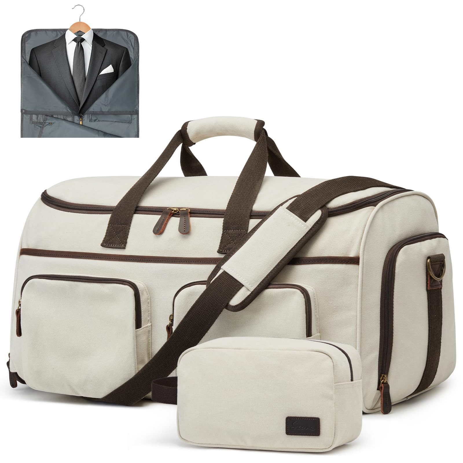 Kofferorganizer S-ZONE Weekender Reisetasche Tragetasche Anzugtaschen Hängekoffer