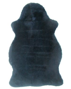 Fellteppich australische Lammfelle anthrazit 30 mm geschoren waschbar 100x65 cm, Ensuite
