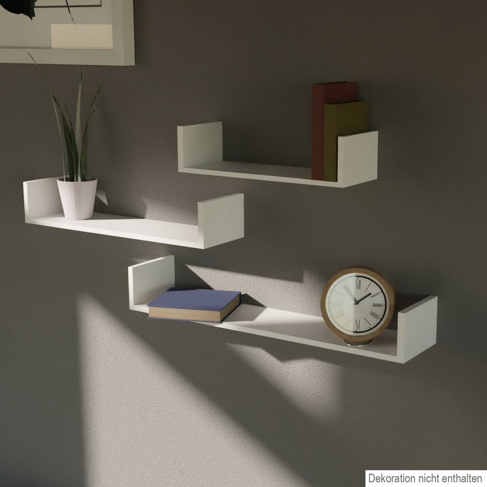 Linder Exclusiv GmbH Wandregal 3er Deko günstig online kaufen