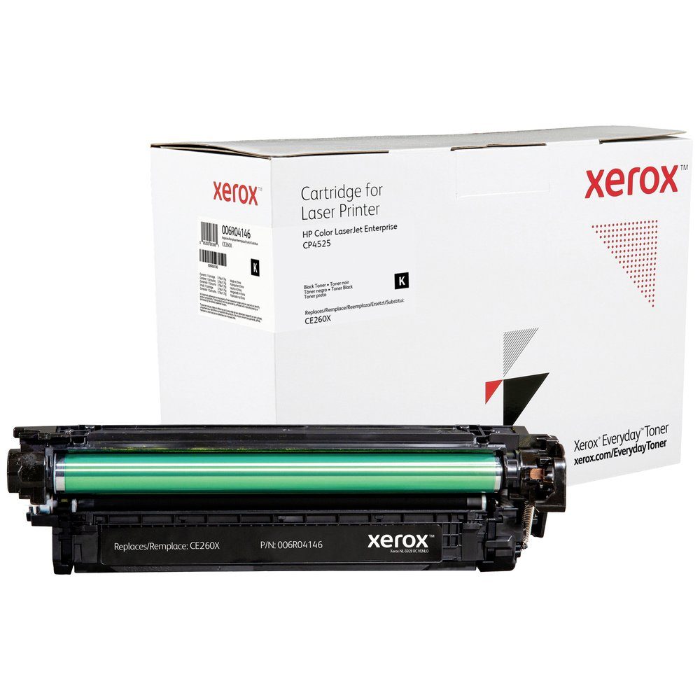 Xerox Tonerpatrone Xerox Everyday Toner einzeln ersetzt HP HP 649X (CE260X) Schwarz 17000
