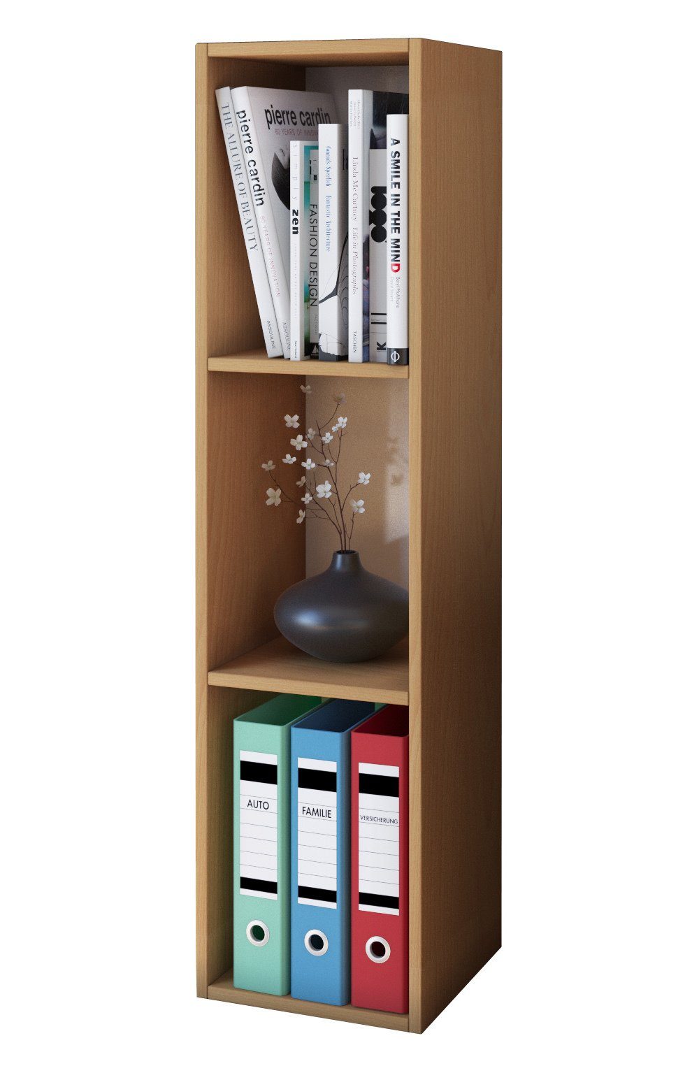VCM Standregal Holz Stand Regal Aufbewahrung Deko Bücher Mendas 3 günstig online kaufen