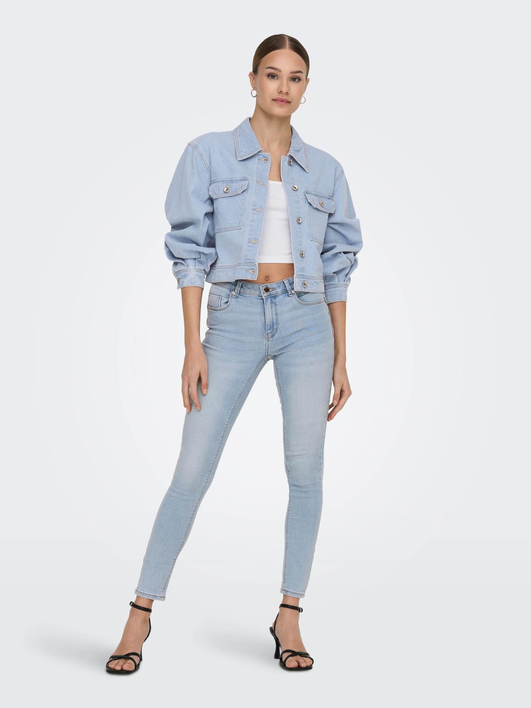 DAISY (1-tlg) Plain/ohne ONLY Details Skinny-fit-Jeans