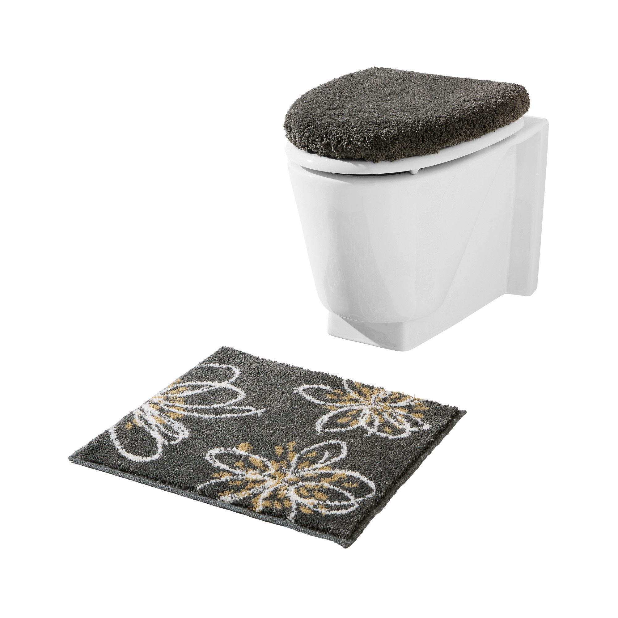 Erwin Müller WC-Deckelbezug WC-Deckelbezug "Palamas", Höhe 18 mm, mit Schnü günstig online kaufen