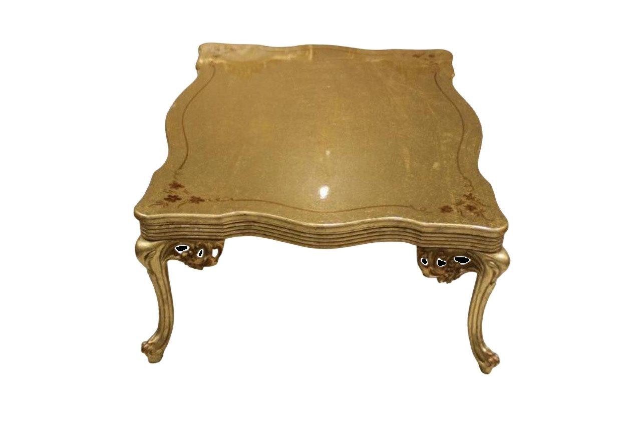 Xlmoebel Couchtisch Edler Tisch in Gold mit Sofatablett und modernem Design (1-St., 1x nur Couchtisch), Hergestellt in Europa