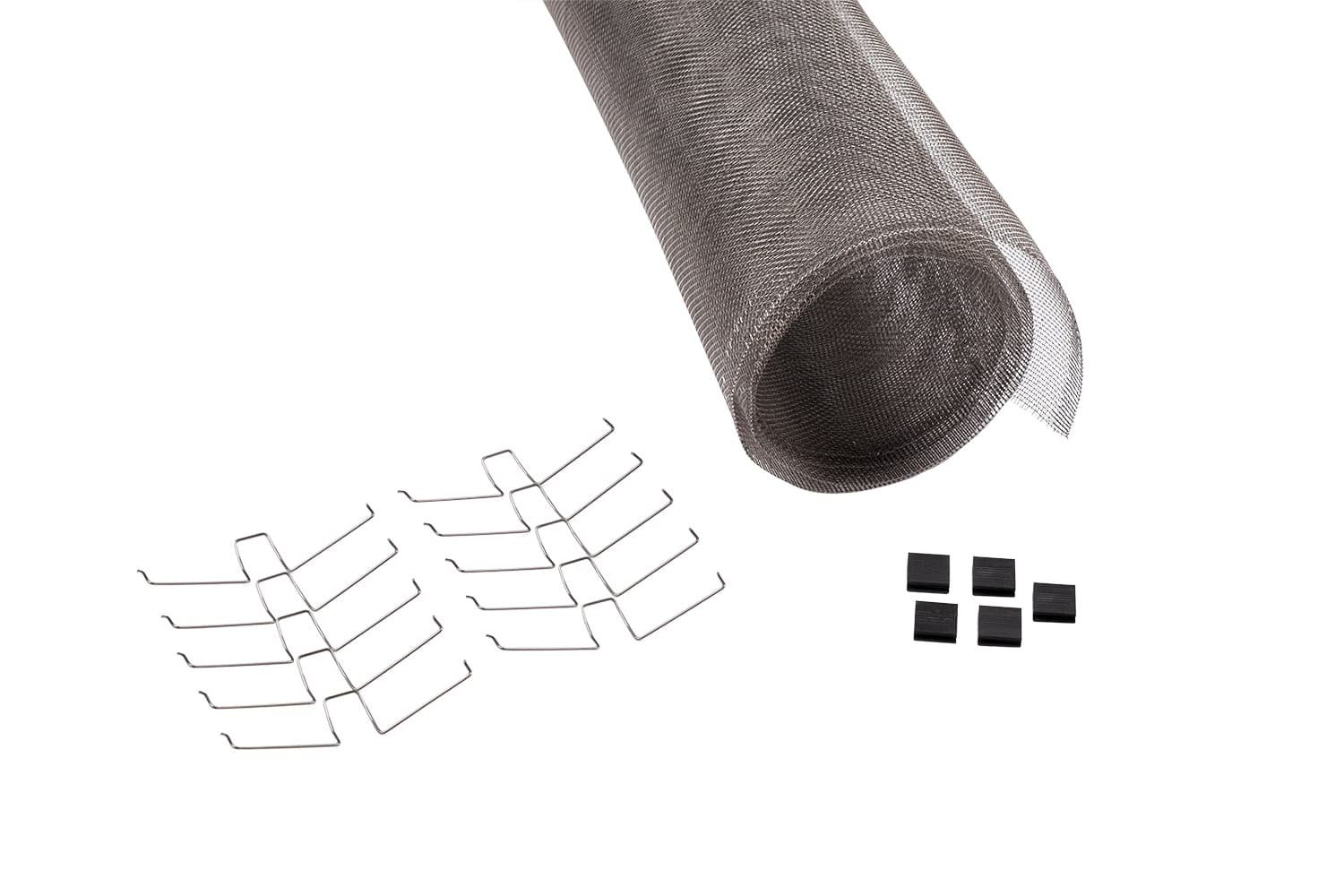 empasa Lichtschachtabdeckung BASIC, Lichtschachtabdeckung Lichtschachtnetz Aluminium - 1 Stück