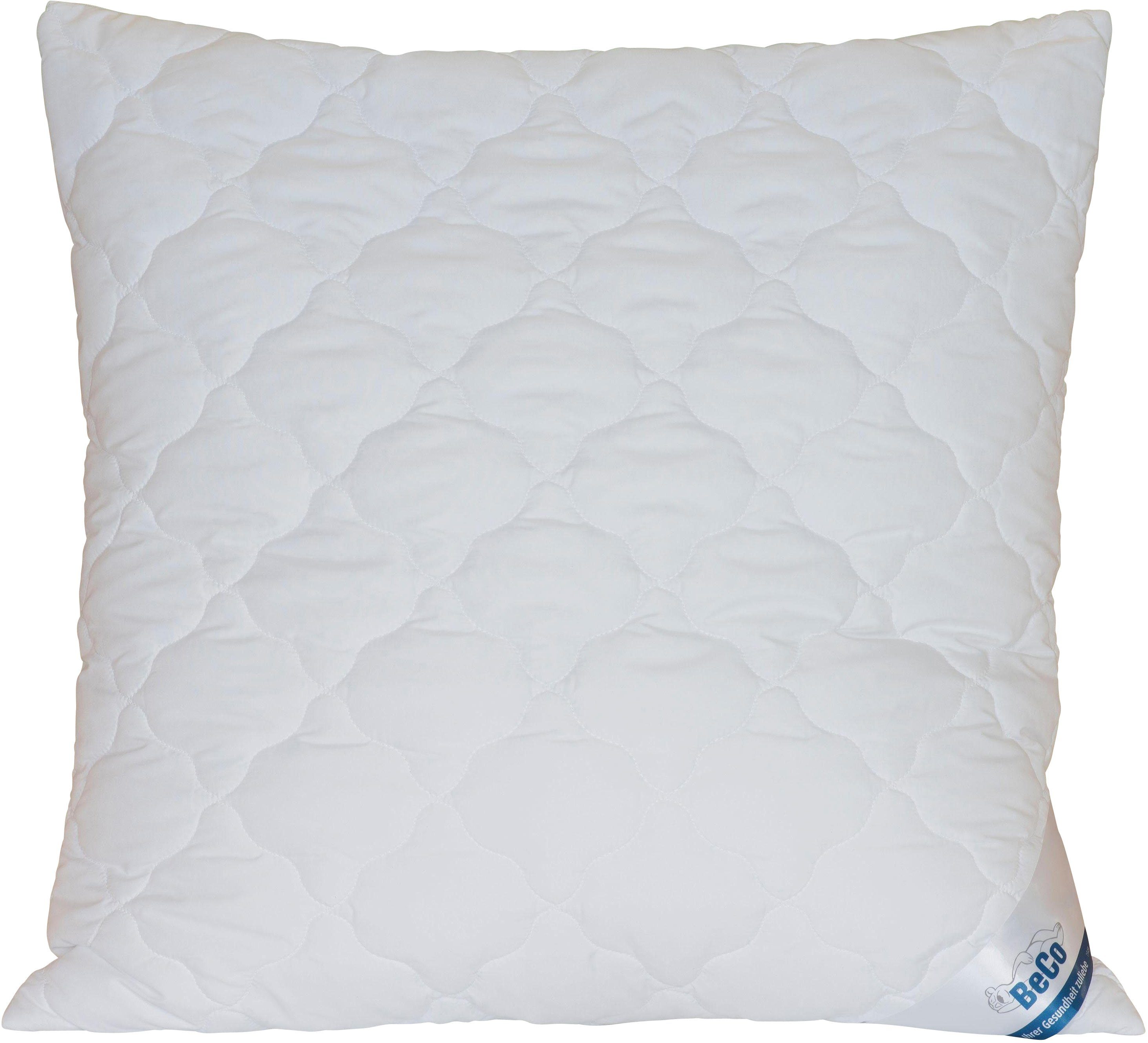 Beco Microfaserkissen Royal Soft "GOLD", Kissen mit separaten Innenkissen!, Füllung: Microfaser, Bezug: Microfaser, Microfaserkopfkissen, Kissen in 40x80 oder 80x80 cm erhältlich