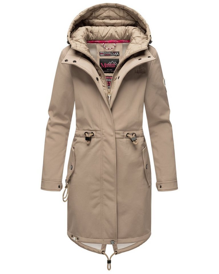 Marikoo Softshelljacke Mountain Presanella mit einem Doppelkragen
