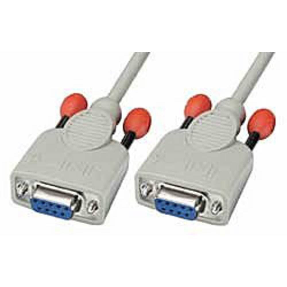 Nullmodem-Kabel 9 pol. Kupplung/Kupplung 3m Computer-Kabel