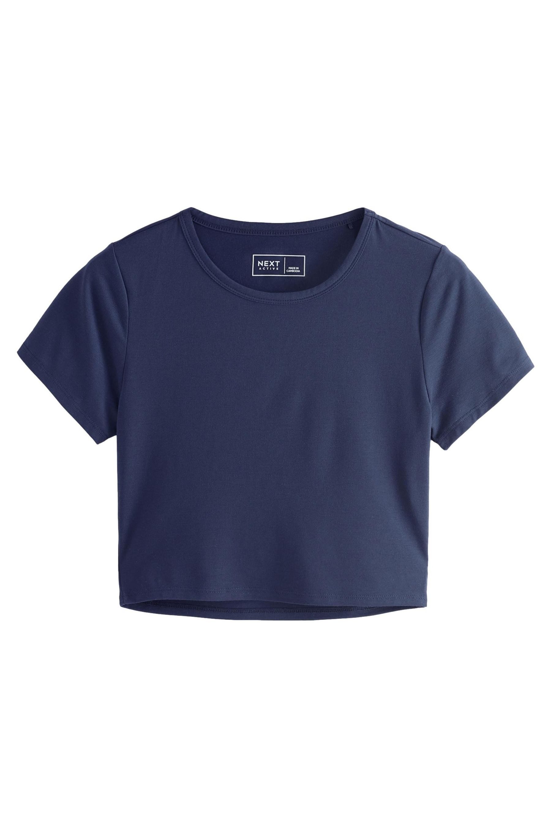 Next Yogashirt Kurzärmeliges Yogo-Oberteil mit Rückenausschnitt (1-tlg)