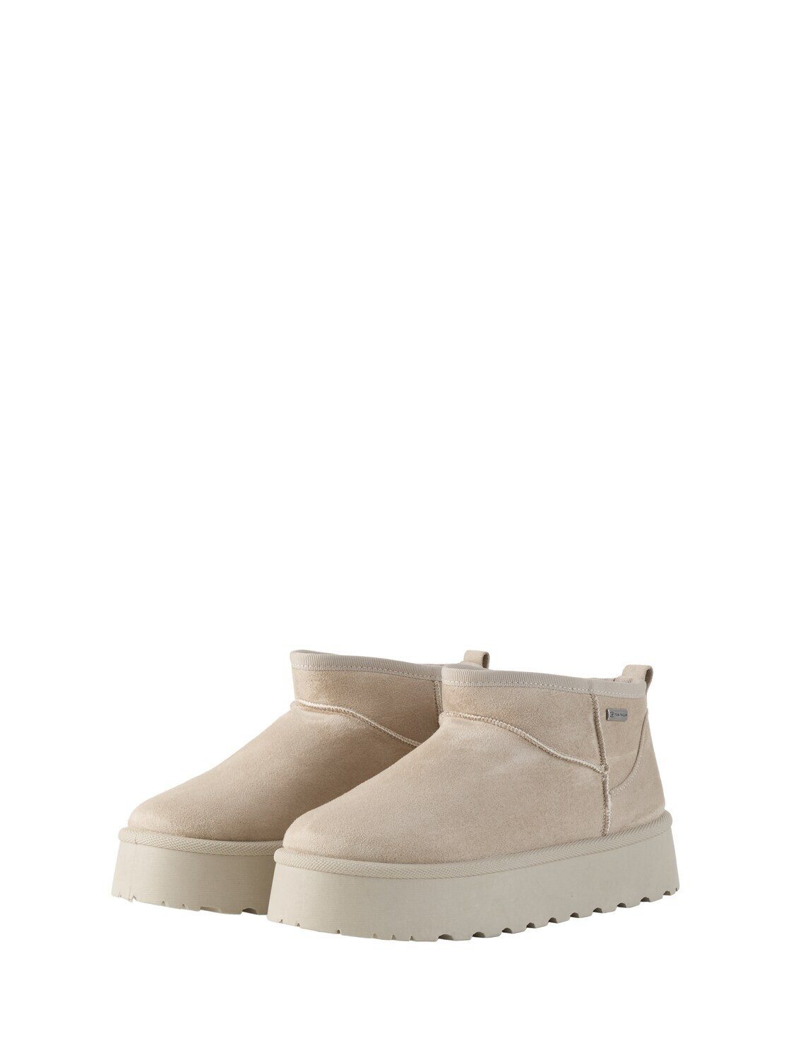 TOM TAILOR Gefütterte Schneestiefeletten mit Plateau-Sohle Winterboots Gefütterte Schneestiefeletten mit Plateau-Sohle